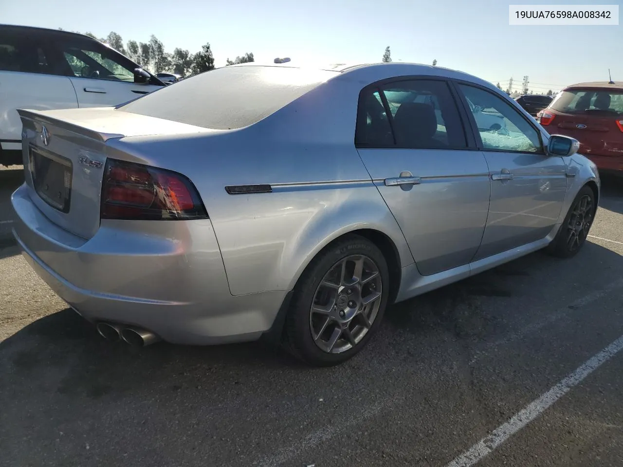 2008 Acura Tl Type S VIN: 19UUA76598A008342 Lot: 75122934