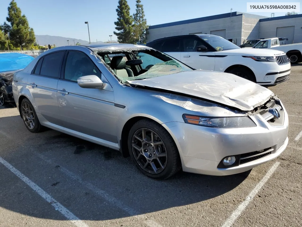 2008 Acura Tl Type S VIN: 19UUA76598A008342 Lot: 75122934