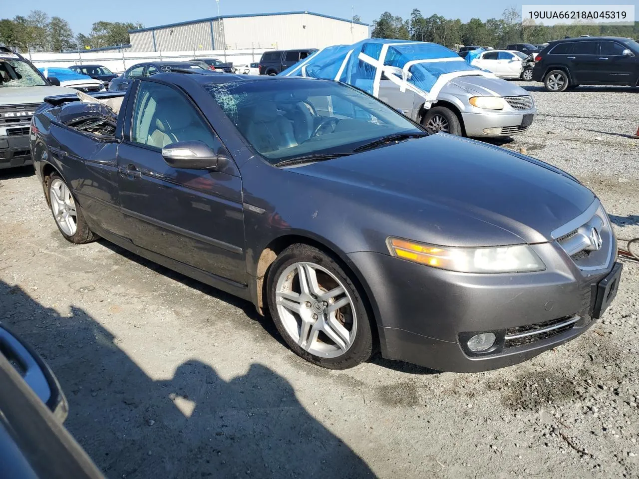 2008 Acura Tl VIN: 19UUA66218A045319 Lot: 75255904