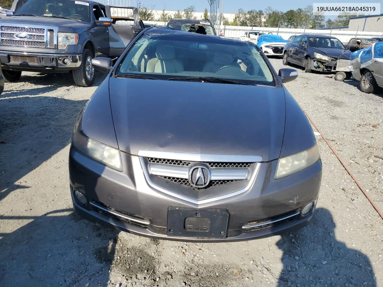 2008 Acura Tl VIN: 19UUA66218A045319 Lot: 75255904