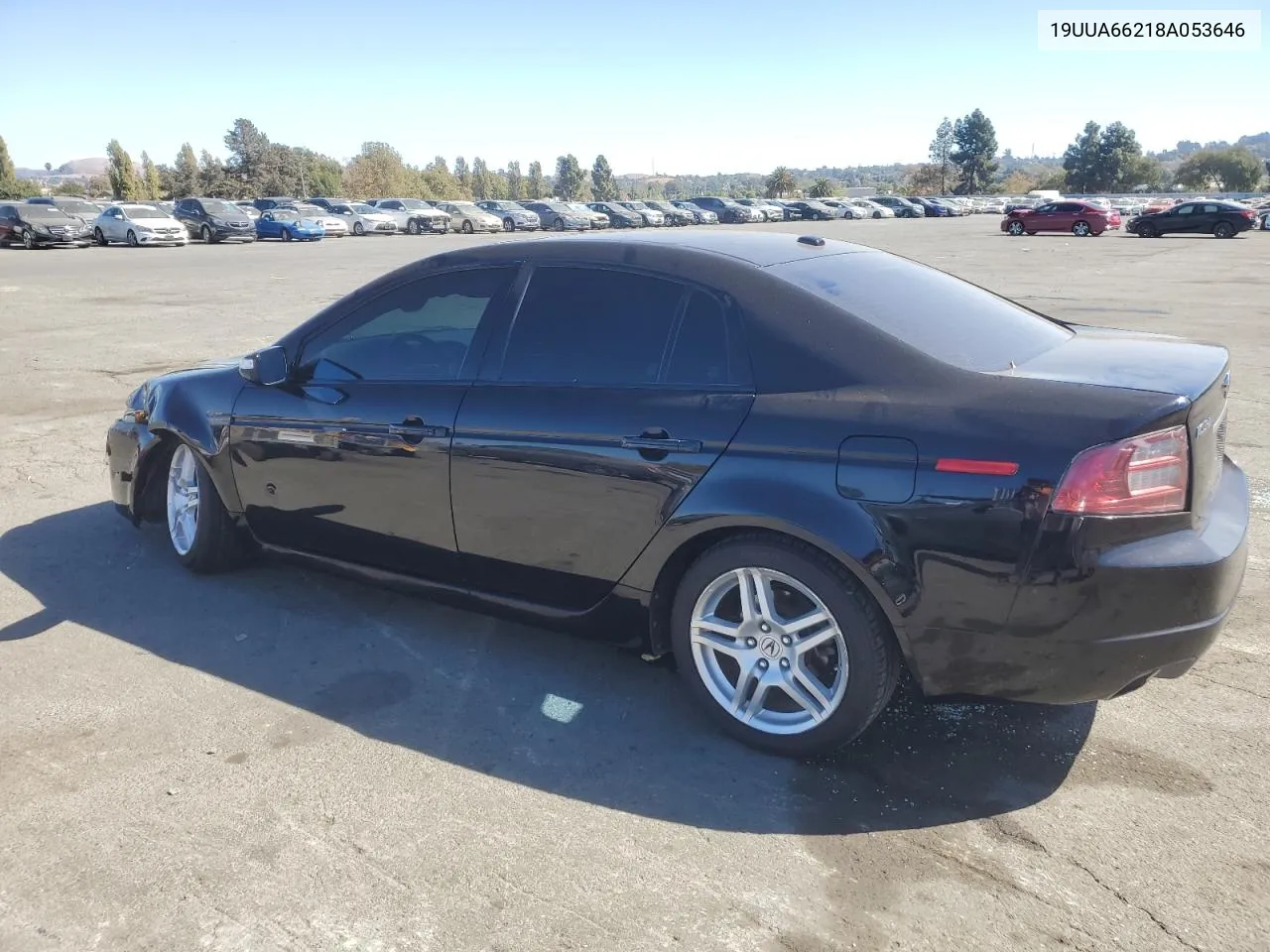 2008 Acura Tl VIN: 19UUA66218A053646 Lot: 75272934