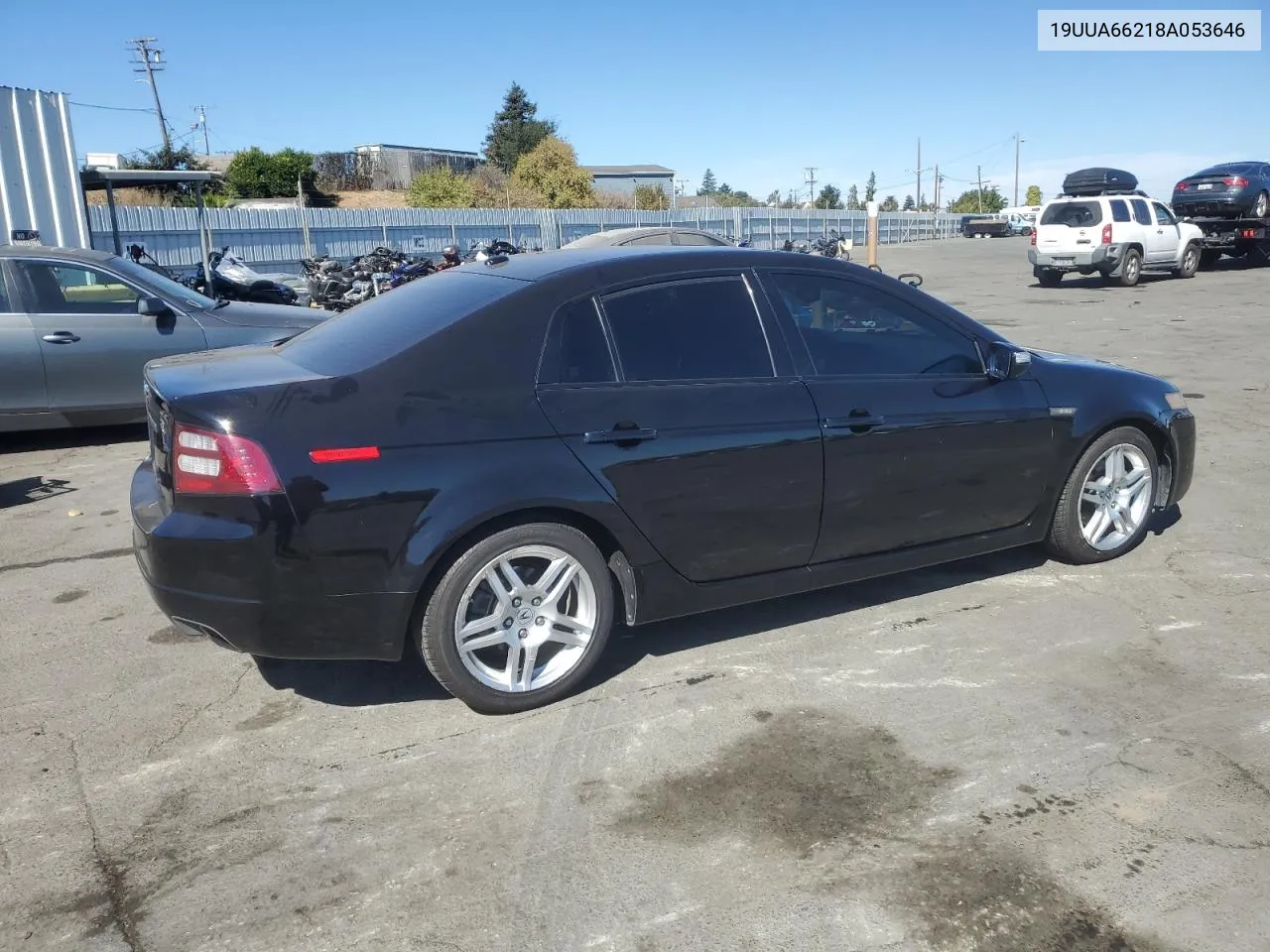 2008 Acura Tl VIN: 19UUA66218A053646 Lot: 75272934