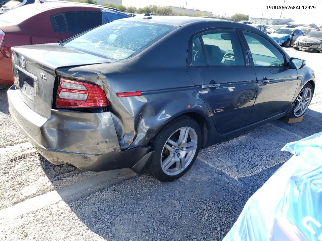 2008 Acura Tl VIN: 19UUA66268A012929 Lot: 75952264