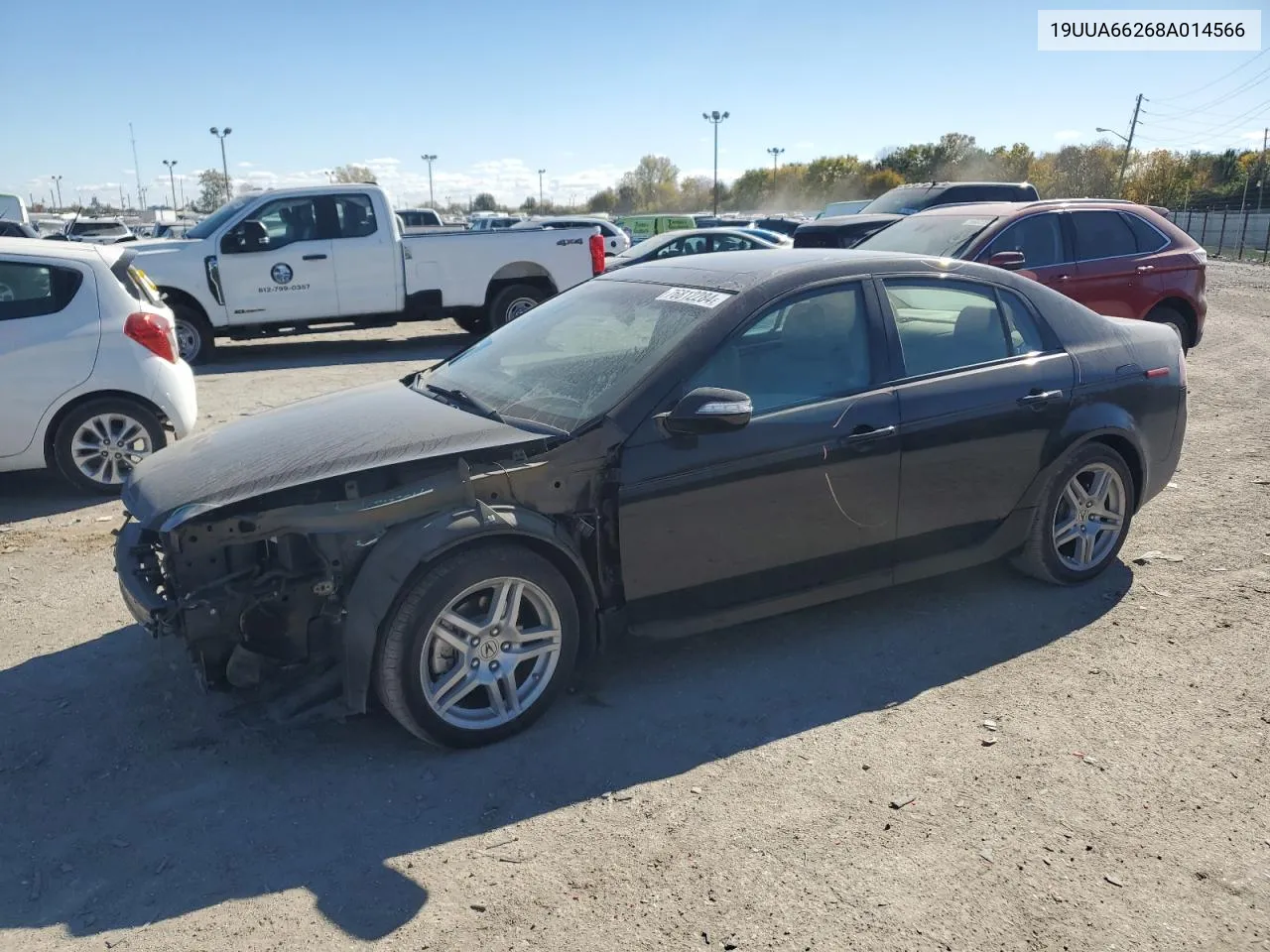 2008 Acura Tl VIN: 19UUA66268A014566 Lot: 76812284