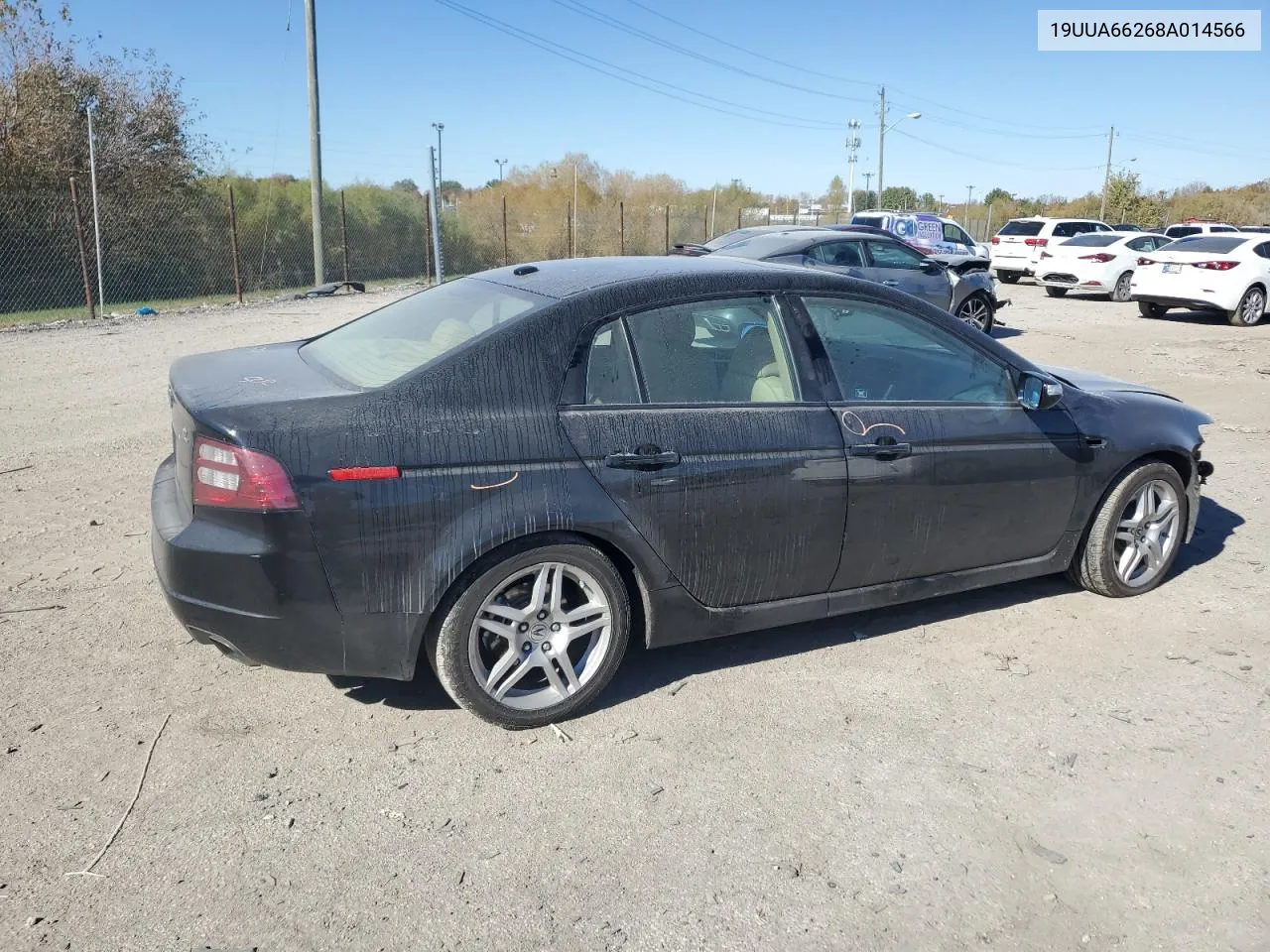 2008 Acura Tl VIN: 19UUA66268A014566 Lot: 76812284