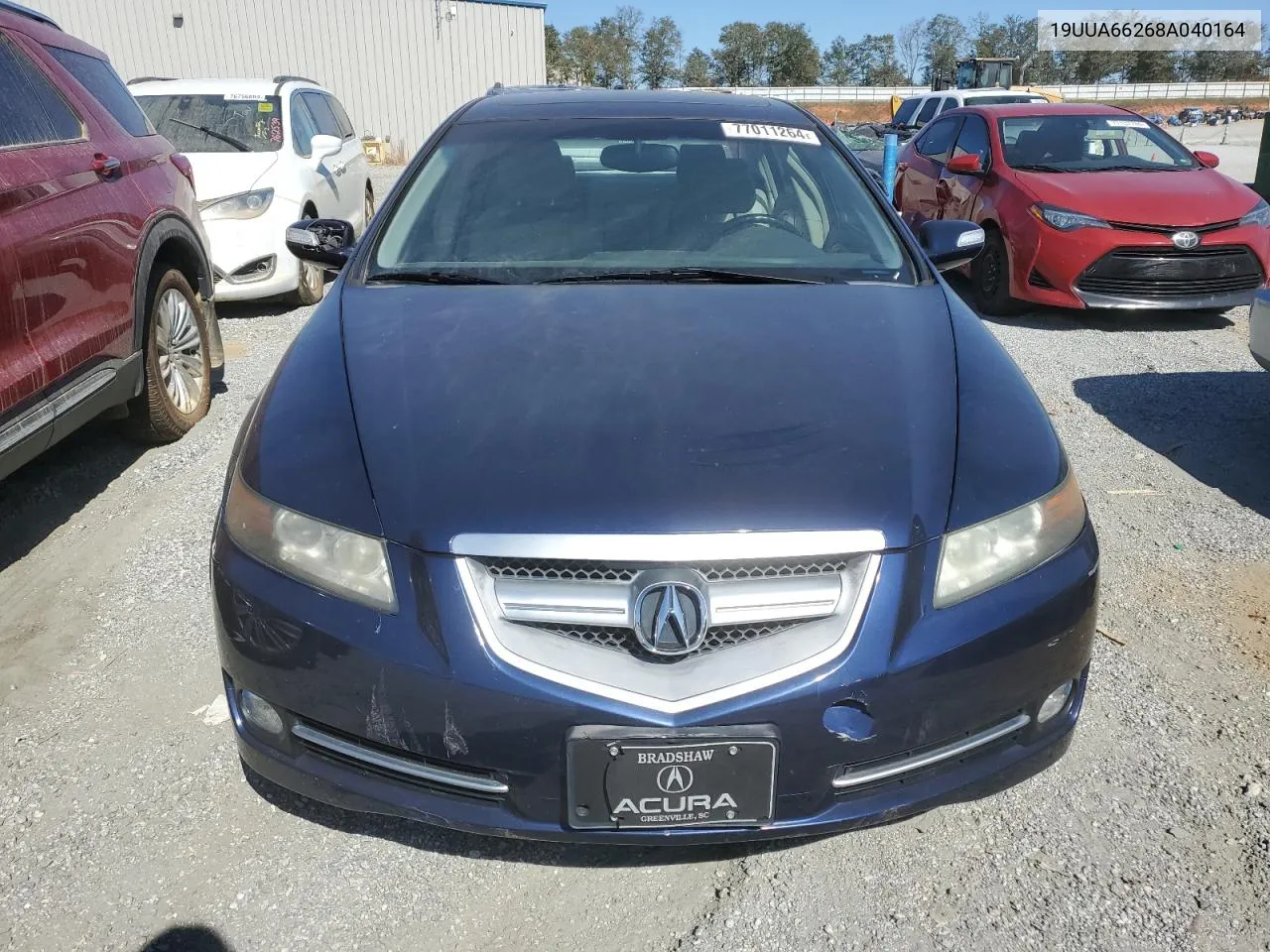 2008 Acura Tl VIN: 19UUA66268A040164 Lot: 77011264