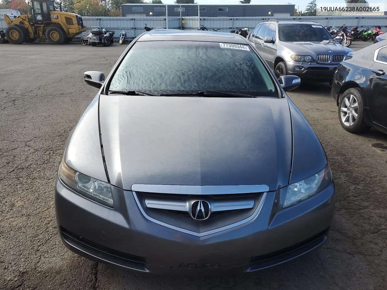 2008 Acura Tl VIN: 19UUA66238A002665 Lot: 77399344