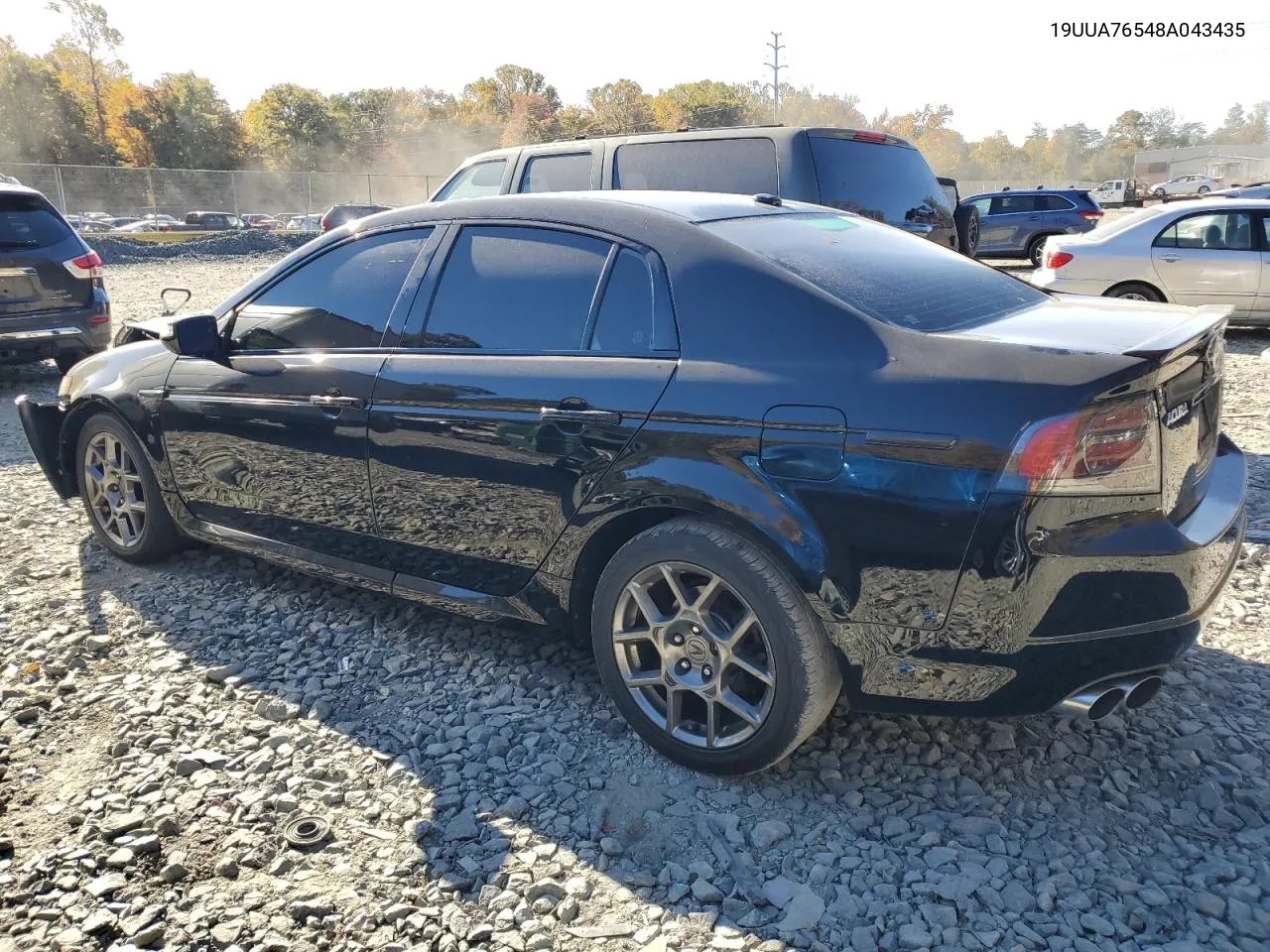 2008 Acura Tl Type S VIN: 19UUA76548A043435 Lot: 77647184