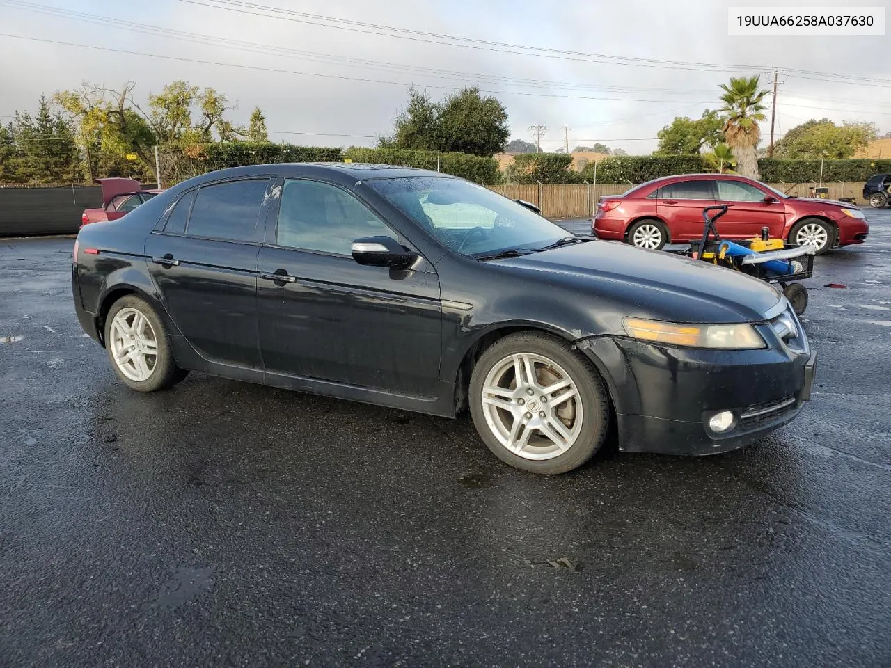 2008 Acura Tl VIN: 19UUA66258A037630 Lot: 78254244