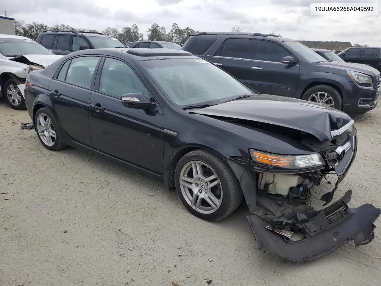 2008 Acura Tl VIN: 19UUA66268A049592 Lot: 78700514