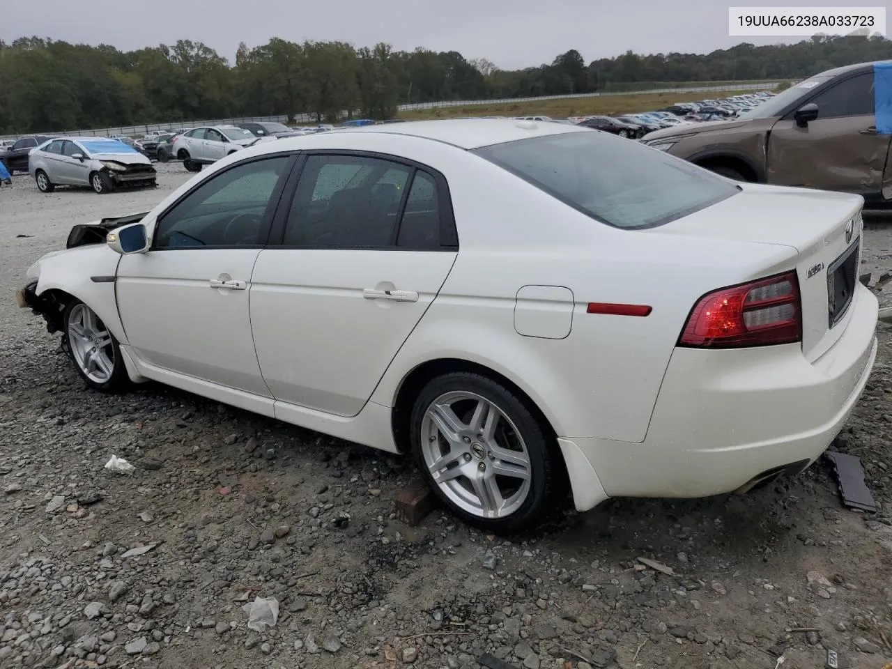 2008 Acura Tl VIN: 19UUA66238A033723 Lot: 78905064