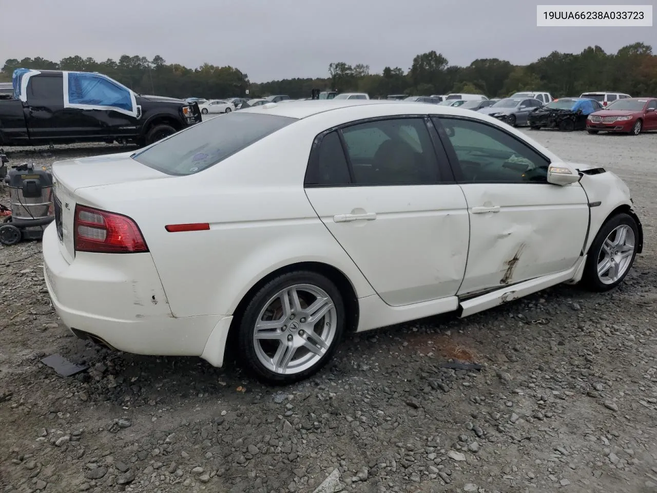 2008 Acura Tl VIN: 19UUA66238A033723 Lot: 78905064