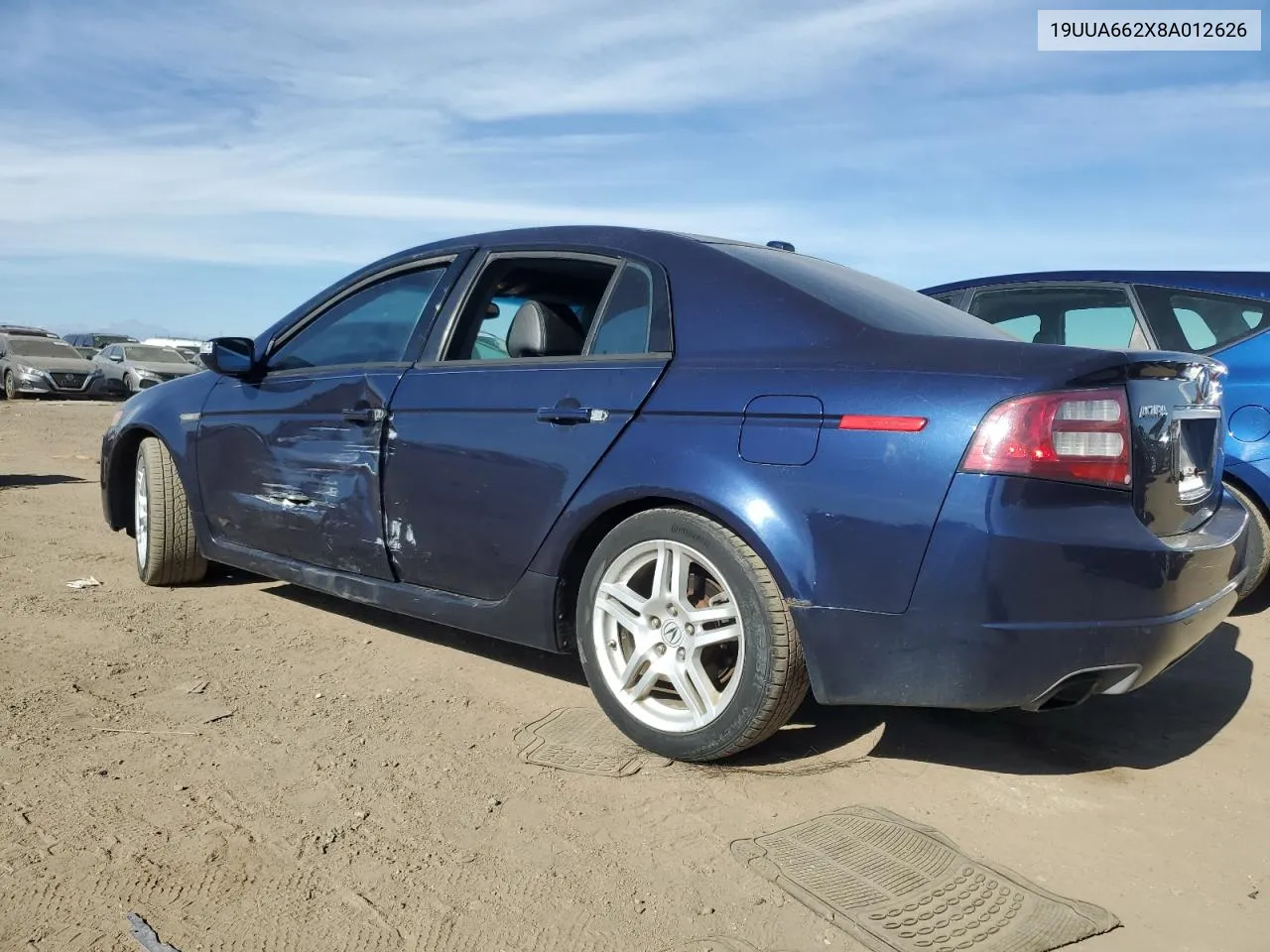 2008 Acura Tl VIN: 19UUA662X8A012626 Lot: 79049764