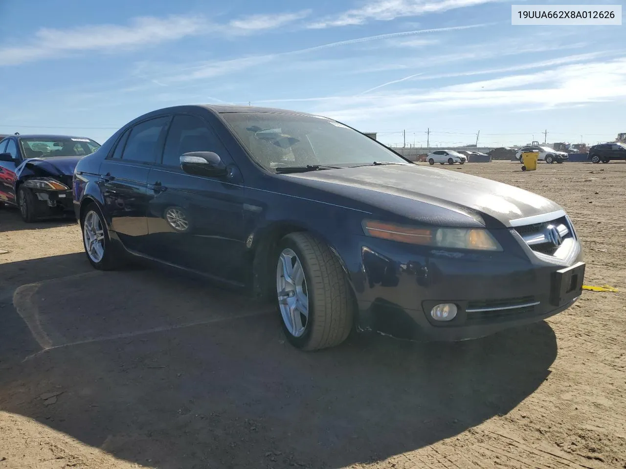 2008 Acura Tl VIN: 19UUA662X8A012626 Lot: 79049764