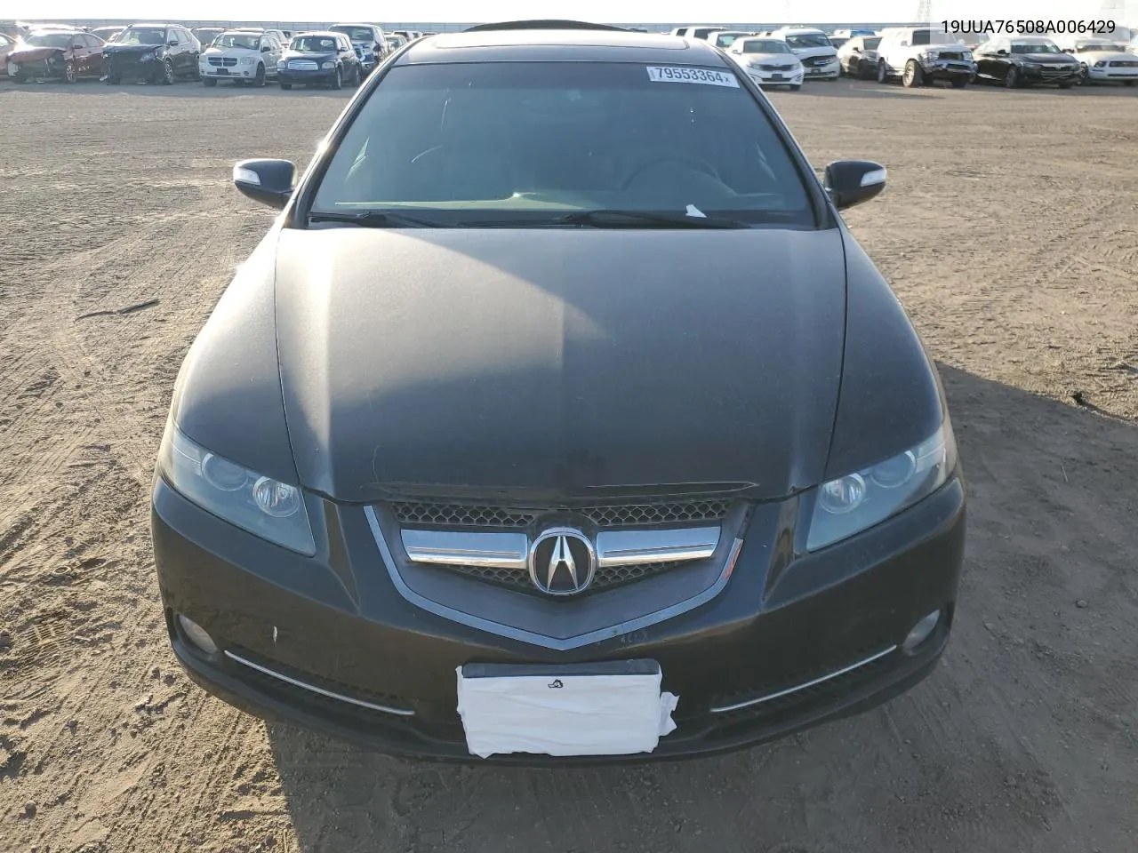 2008 Acura Tl Type S VIN: 19UUA76508A006429 Lot: 79553364