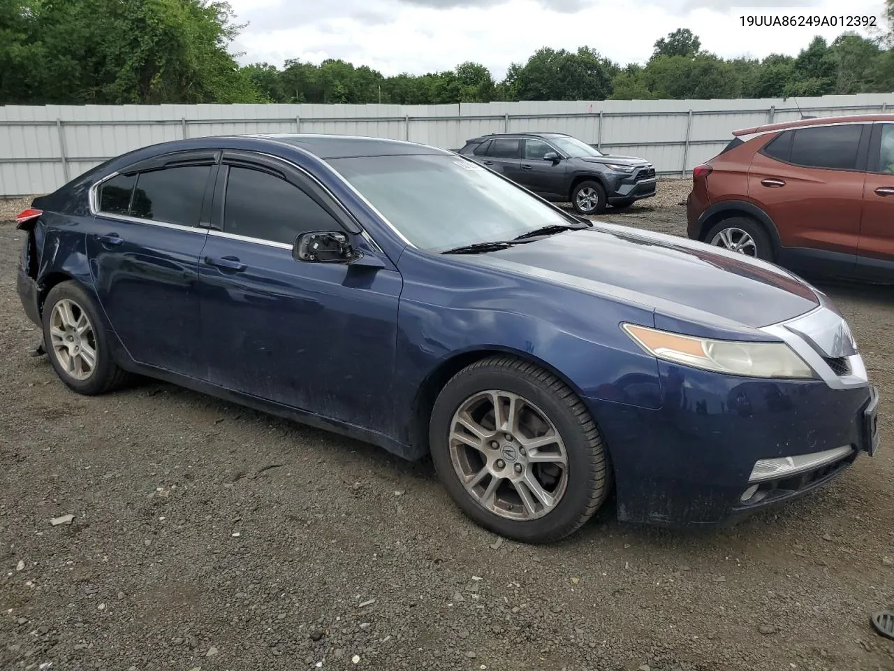 19UUA86249A012392 2009 Acura Tl