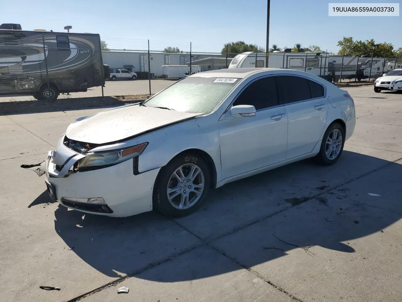 2009 Acura Tl VIN: 19UUA86559A003730 Lot: 64478294