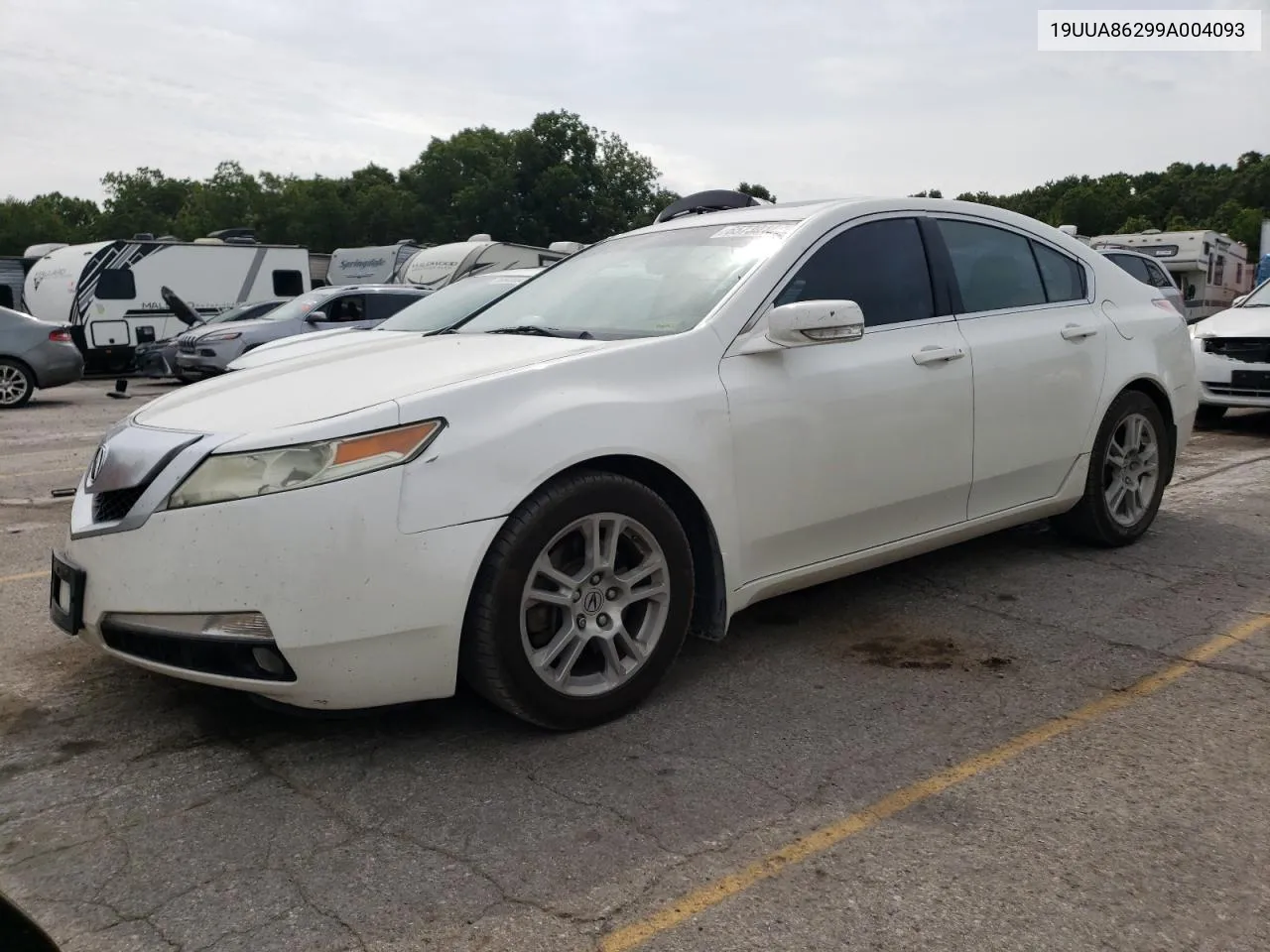 2009 Acura Tl VIN: 19UUA86299A004093 Lot: 65730184