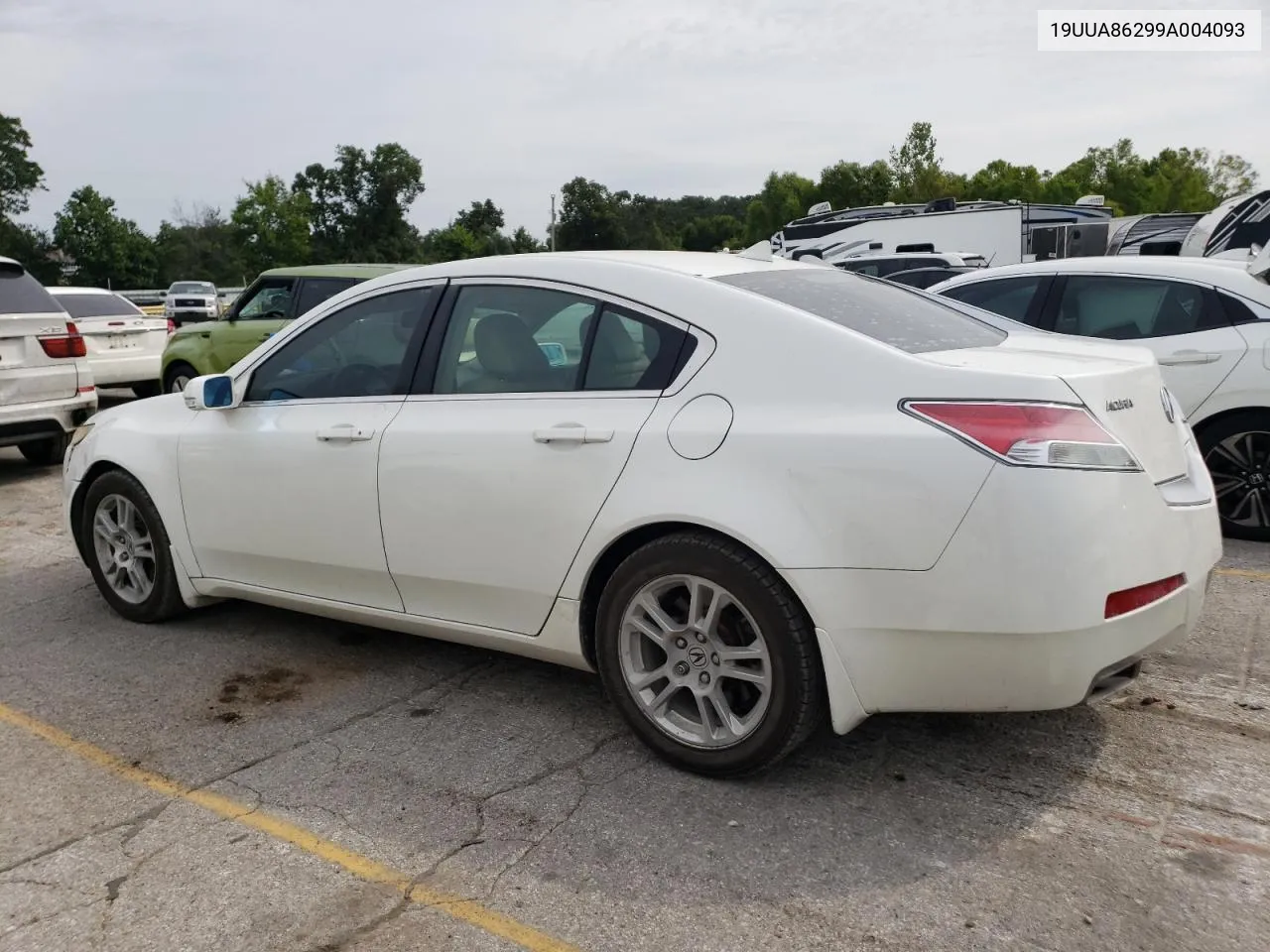 2009 Acura Tl VIN: 19UUA86299A004093 Lot: 65730184