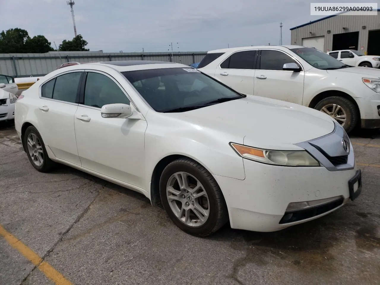 2009 Acura Tl VIN: 19UUA86299A004093 Lot: 65730184