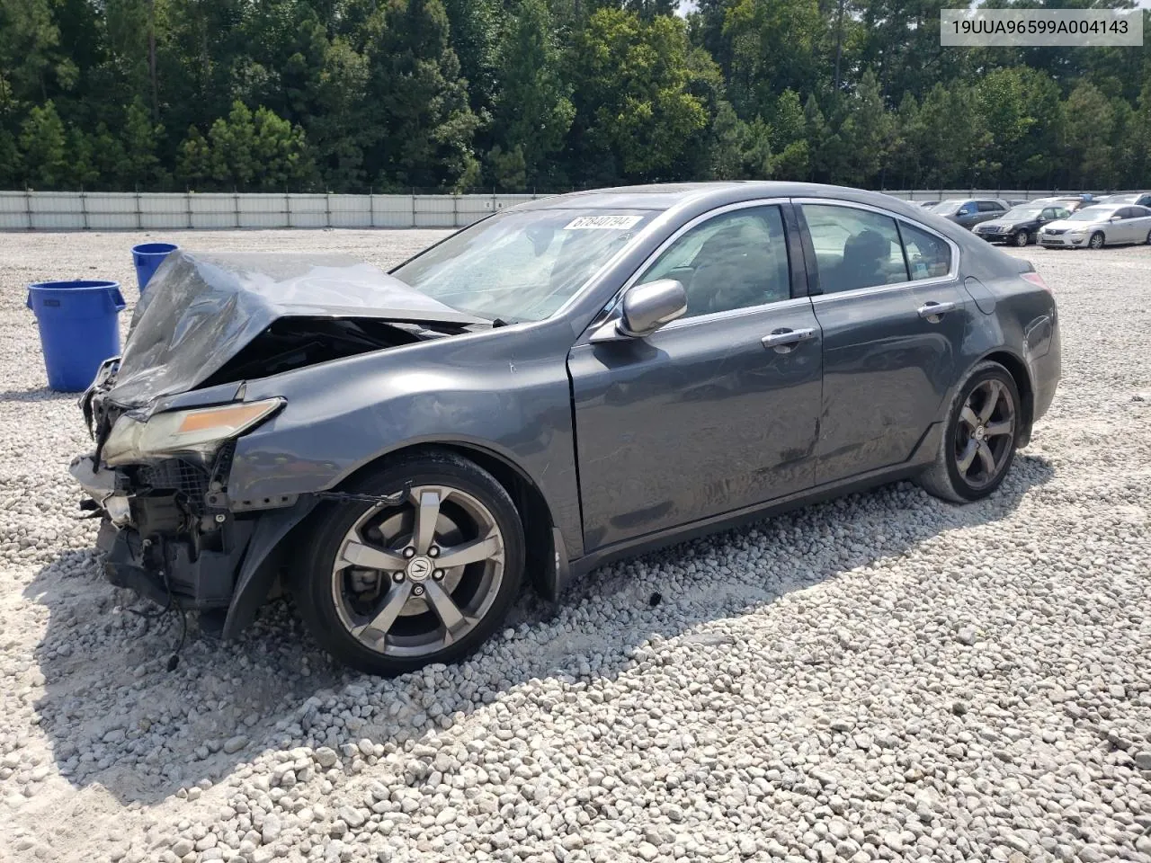 2009 Acura Tl VIN: 19UUA96599A004143 Lot: 67840794