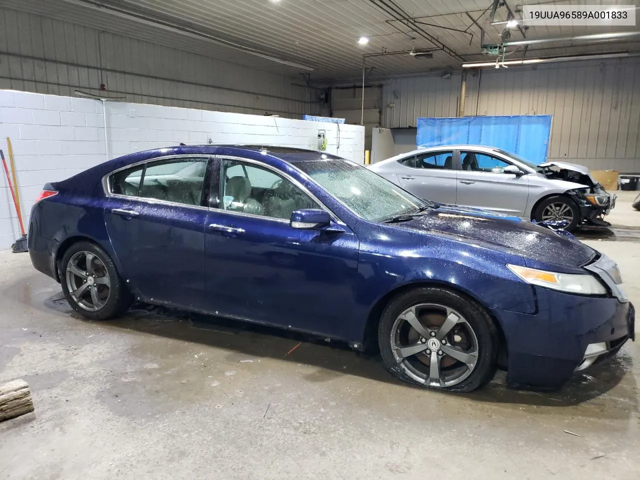 2009 Acura Tl VIN: 19UUA96589A001833 Lot: 68447784