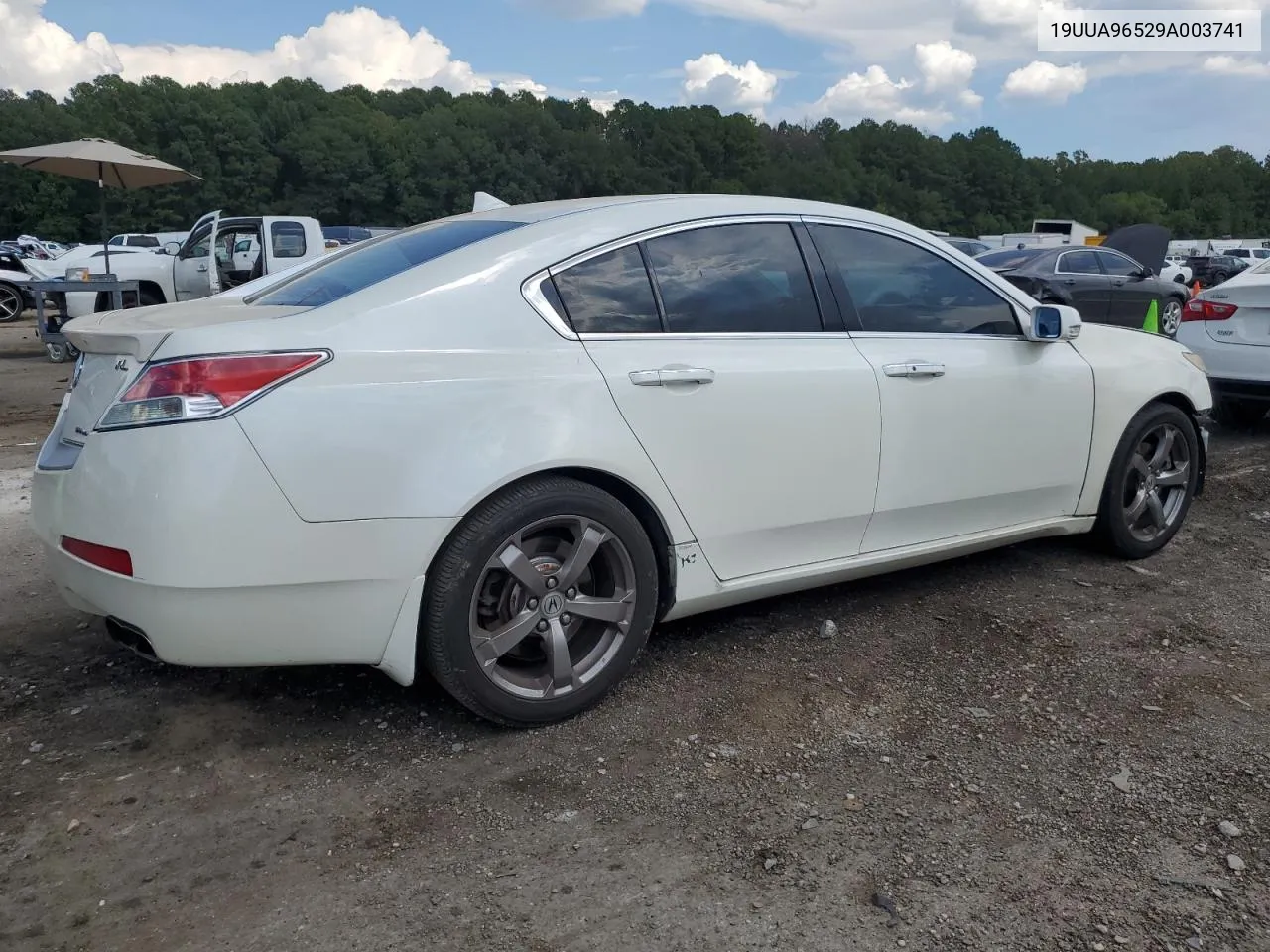 2009 Acura Tl VIN: 19UUA96529A003741 Lot: 69207624