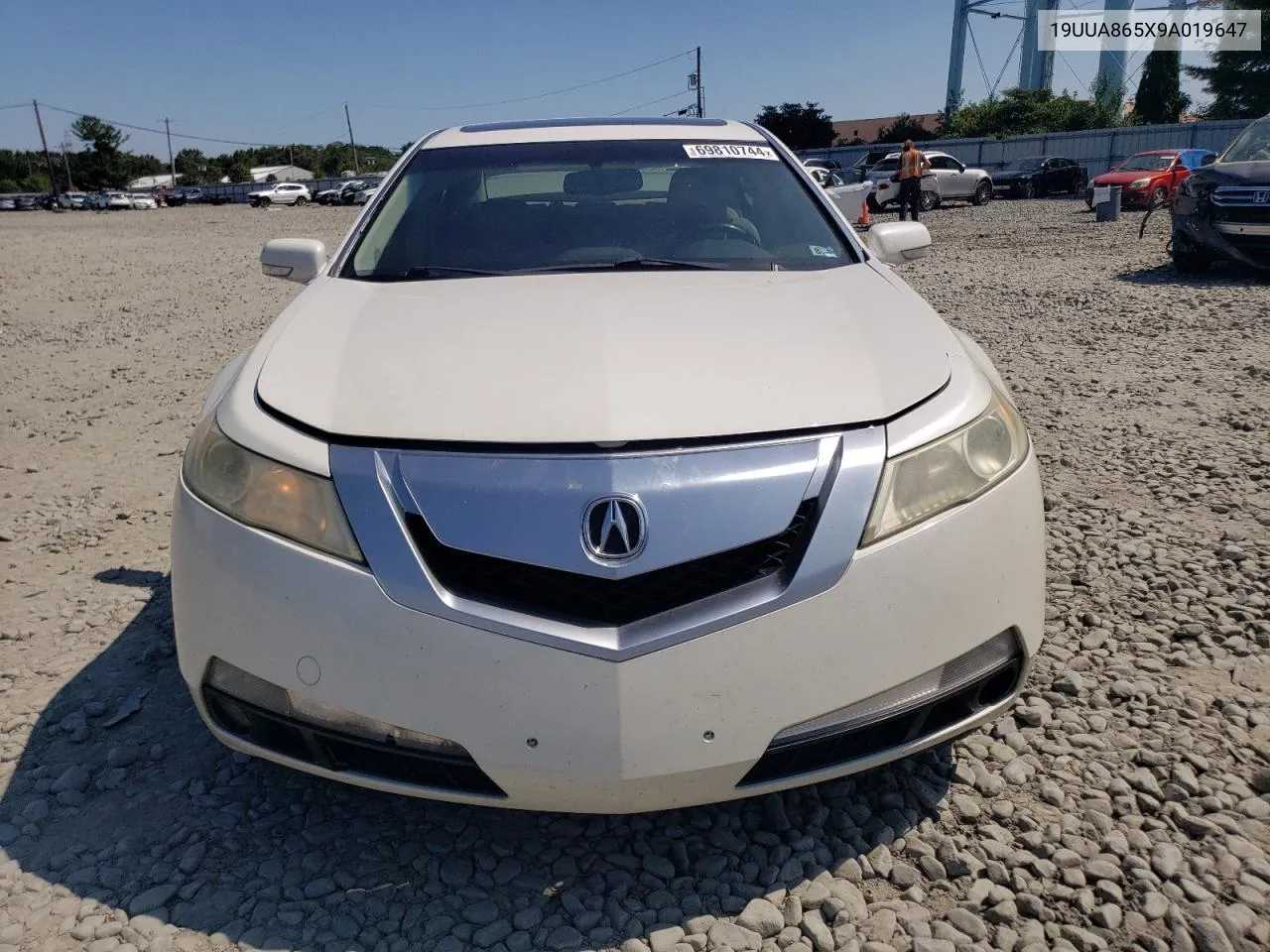 2009 Acura Tl VIN: 19UUA865X9A019647 Lot: 69810744