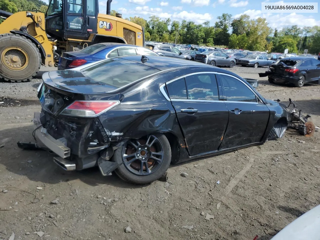 2009 Acura Tl VIN: 19UUA86569A004028 Lot: 70305704