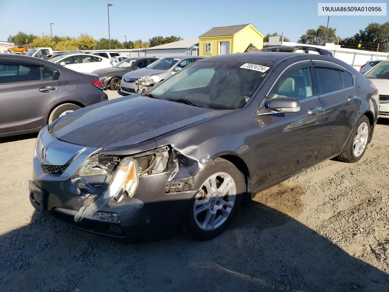 2009 Acura Tl VIN: 19UUA86509A010956 Lot: 70524724