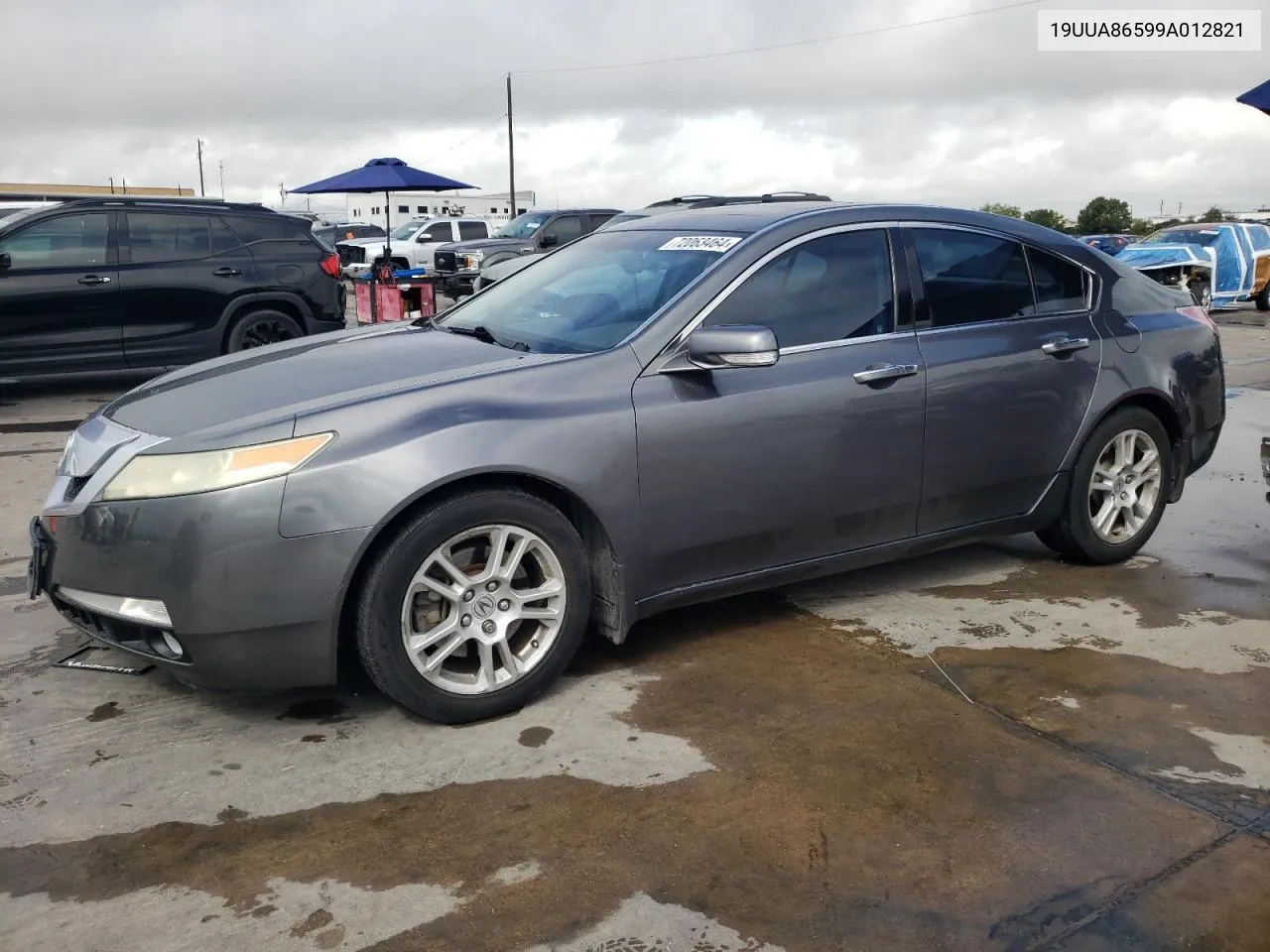 2009 Acura Tl VIN: 19UUA86599A012821 Lot: 72063464