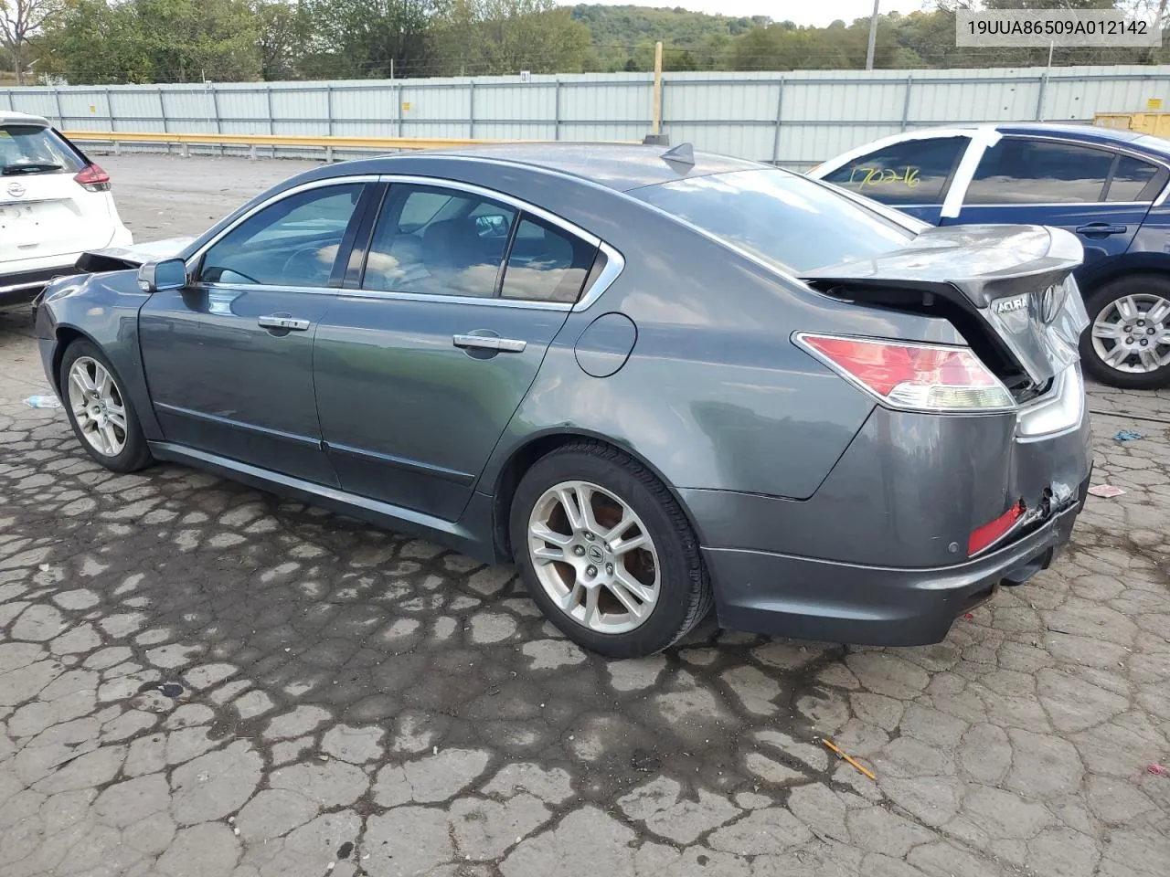 2009 Acura Tl VIN: 19UUA86509A012142 Lot: 72401864