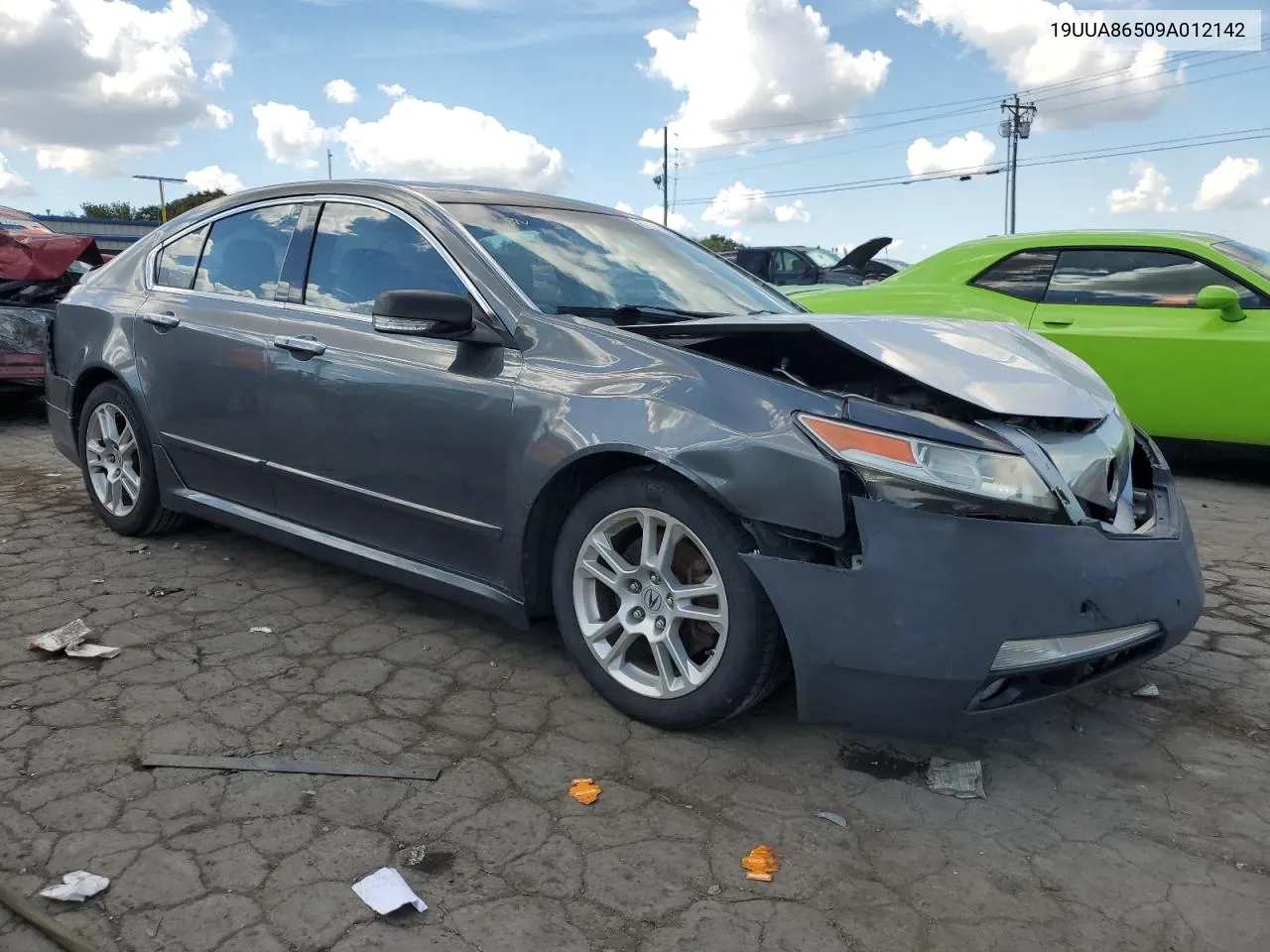 2009 Acura Tl VIN: 19UUA86509A012142 Lot: 72401864