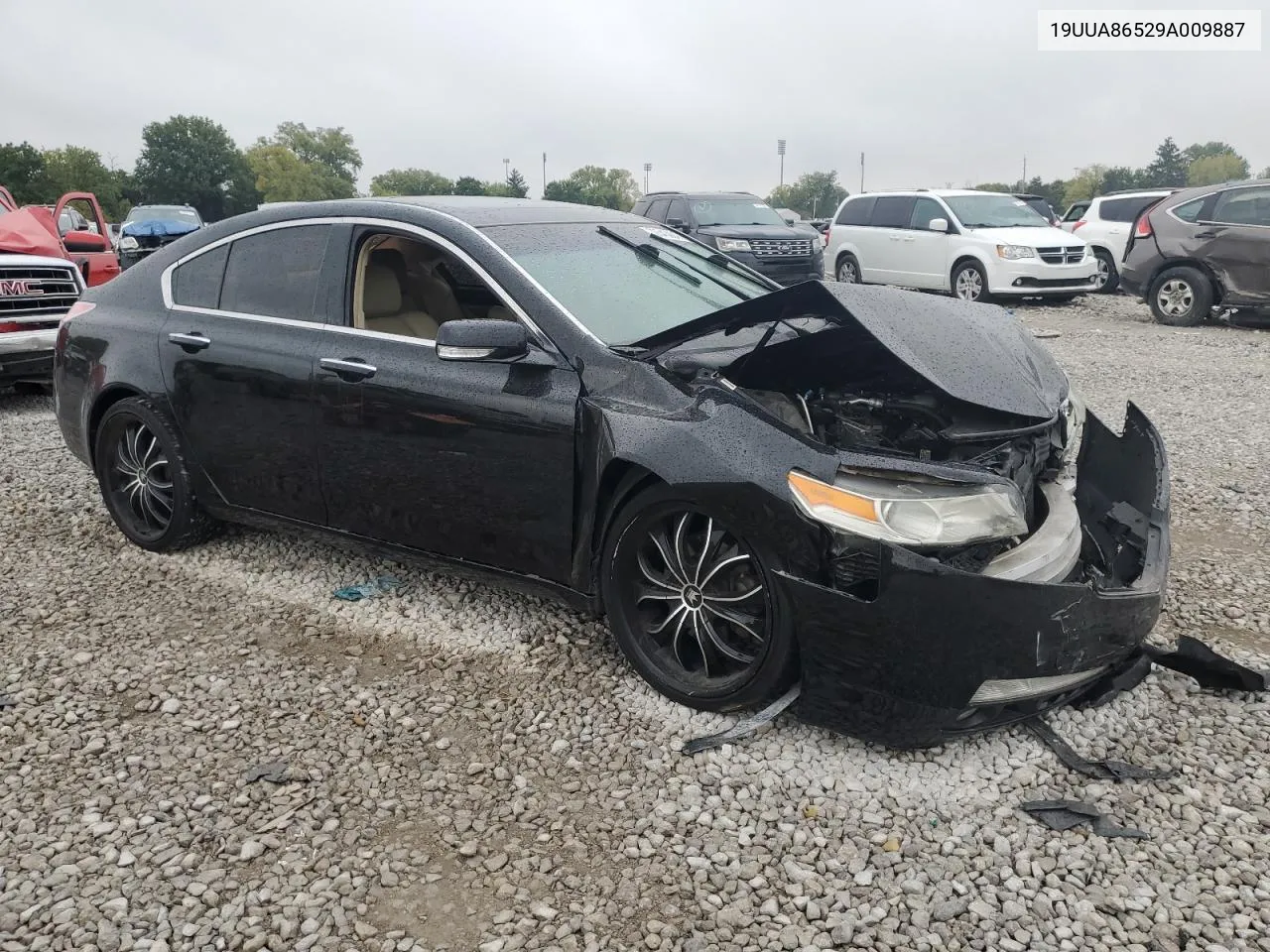 2009 Acura Tl VIN: 19UUA86529A009887 Lot: 72540904