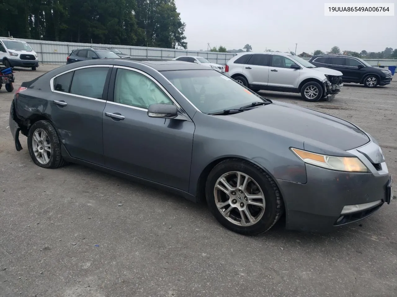 2009 Acura Tl VIN: 19UUA86549A006764 Lot: 72758894