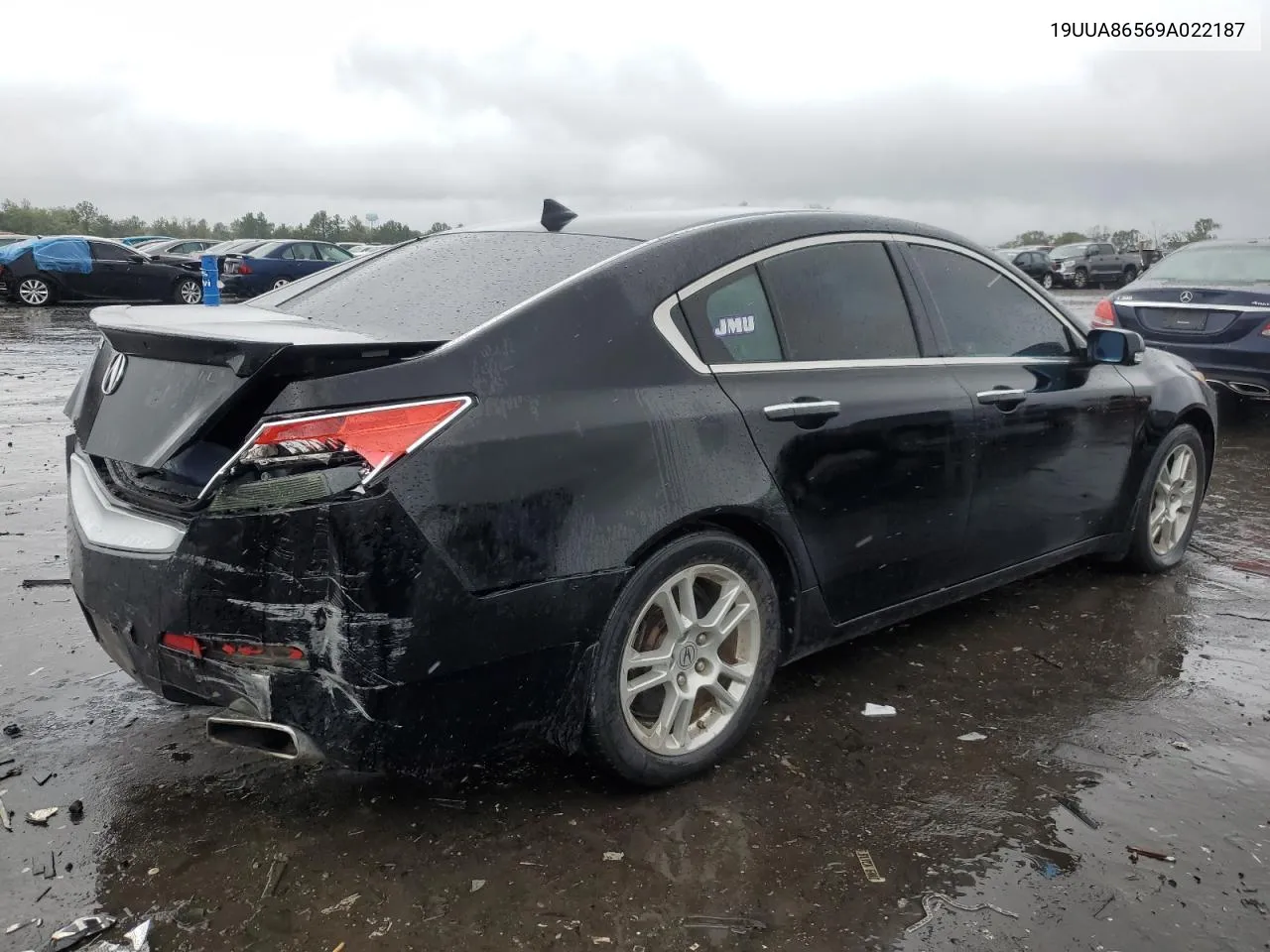 2009 Acura Tl VIN: 19UUA86569A022187 Lot: 73574634