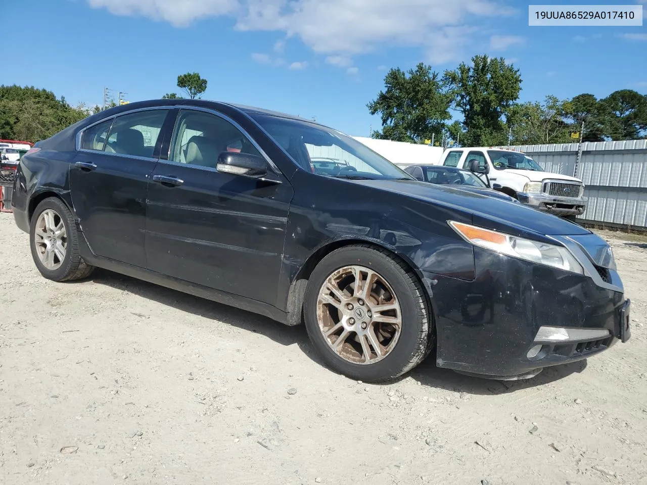 2009 Acura Tl VIN: 19UUA86529A017410 Lot: 74584824