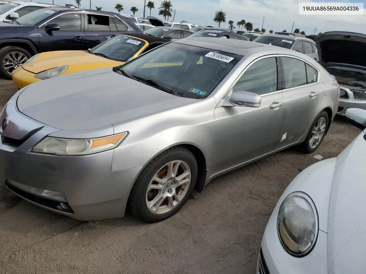 2009 Acura Tl VIN: 19UUA86569A004336 Lot: 76185694