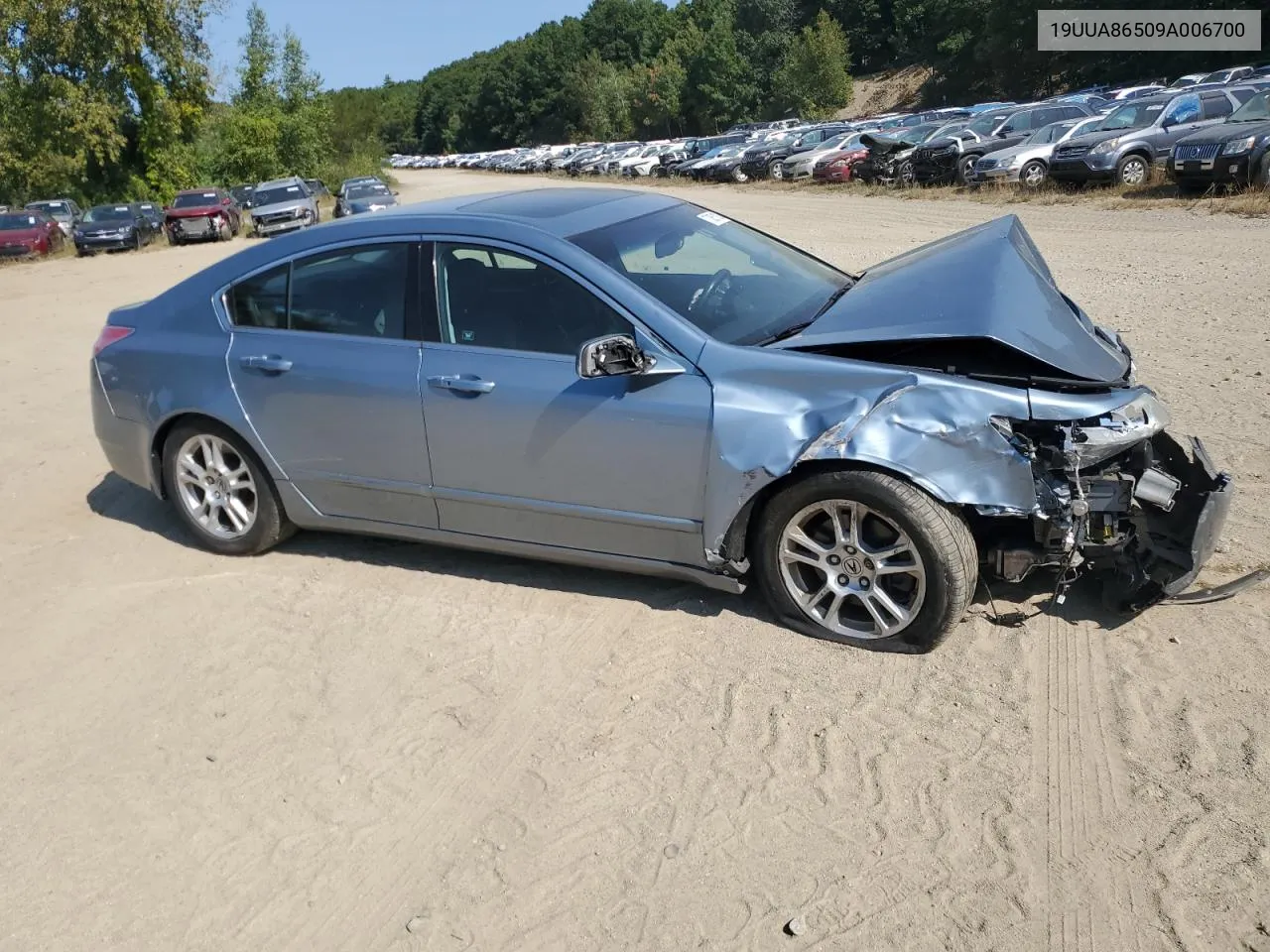 2009 Acura Tl VIN: 19UUA86509A006700 Lot: 76227664