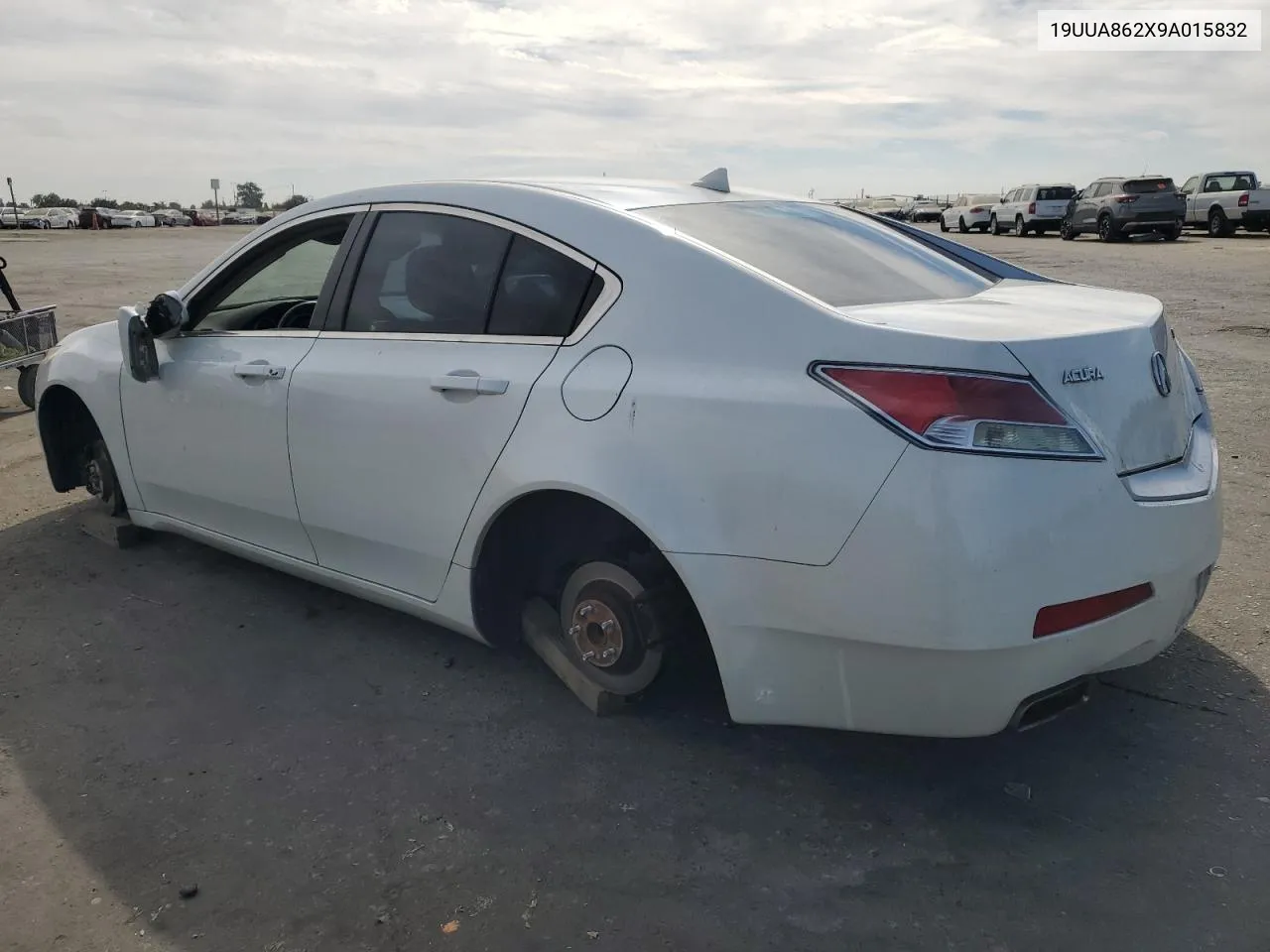 2009 Acura Tl VIN: 19UUA862X9A015832 Lot: 77395444