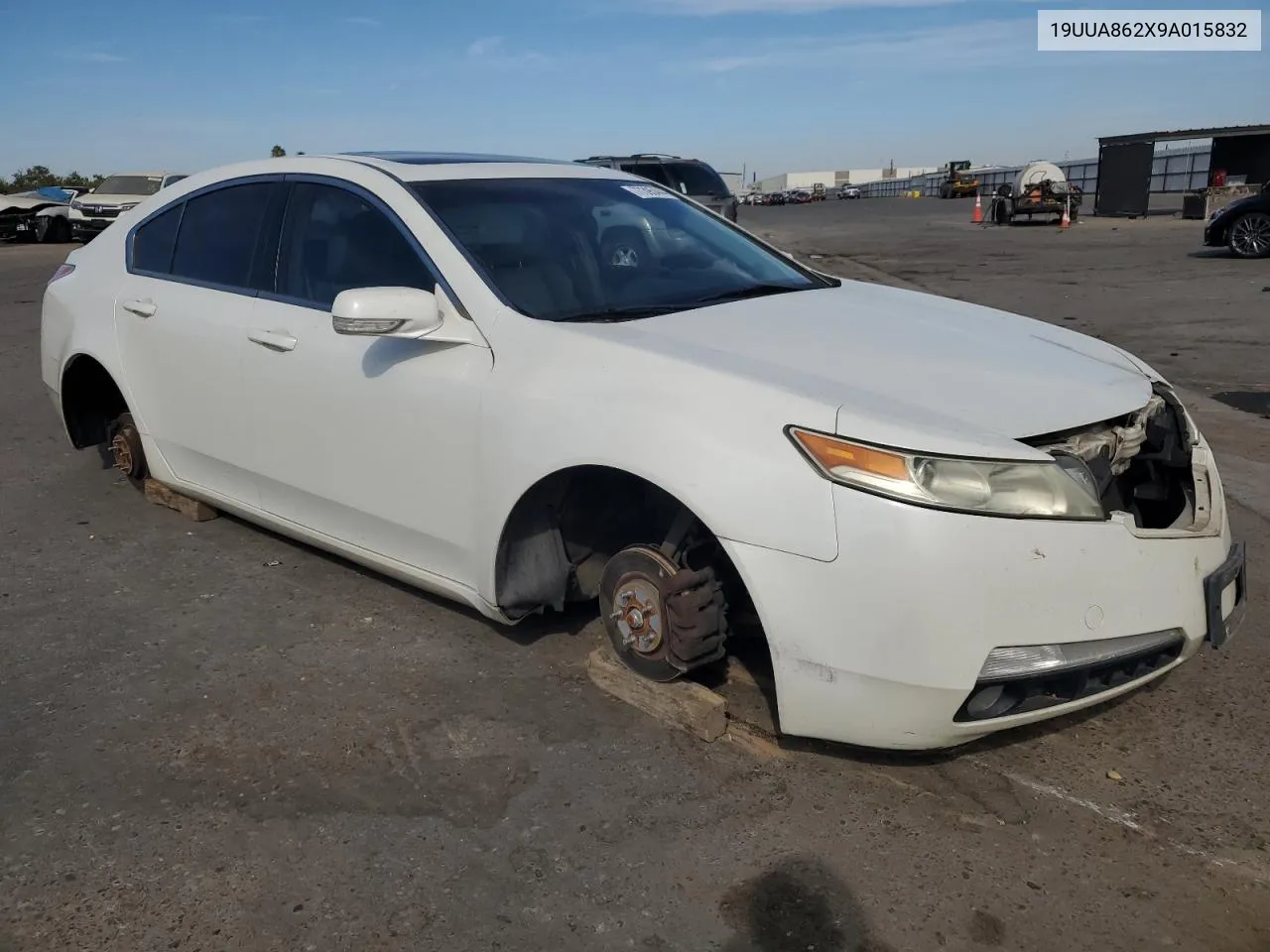 2009 Acura Tl VIN: 19UUA862X9A015832 Lot: 77395444