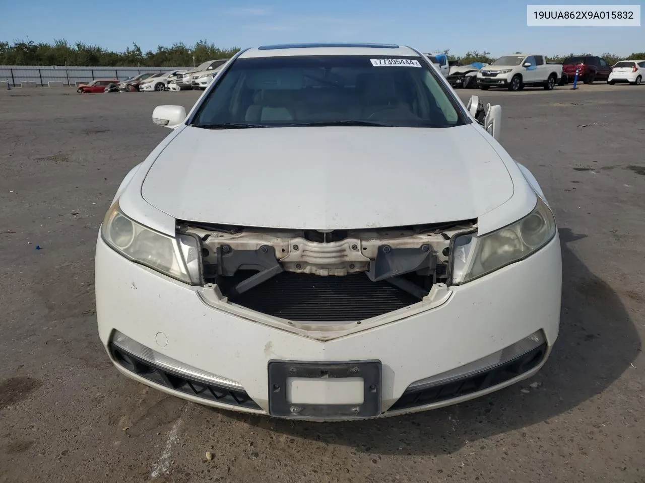 2009 Acura Tl VIN: 19UUA862X9A015832 Lot: 77395444