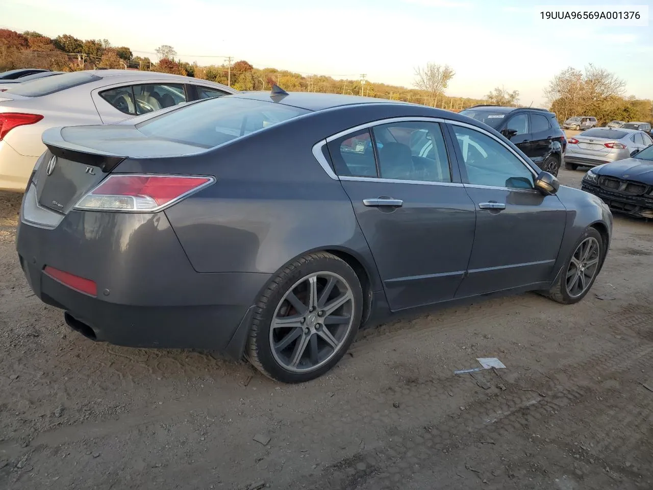 2009 Acura Tl VIN: 19UUA96569A001376 Lot: 78172594