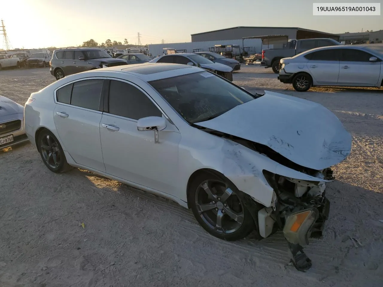 2009 Acura Tl VIN: 19UUA96519A001043 Lot: 78316854