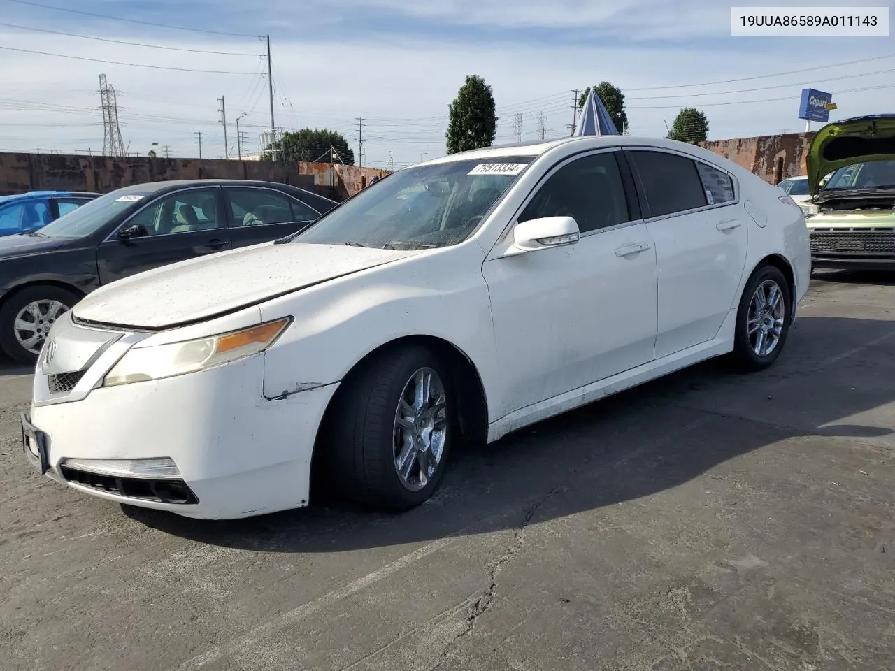 2009 Acura Tl VIN: 19UUA86589A011143 Lot: 79513334