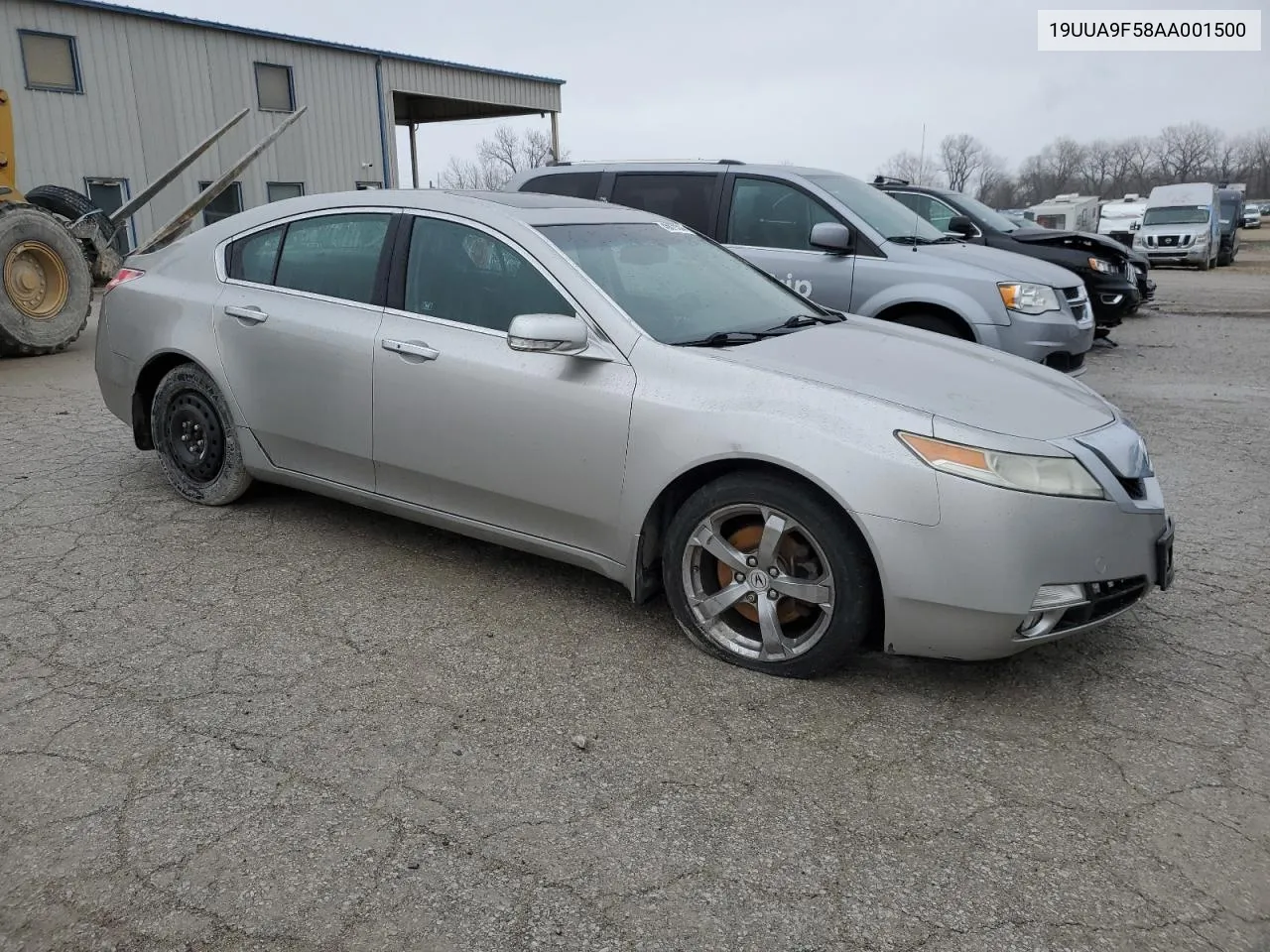 2010 Acura Tl VIN: 19UUA9F58AA001500 Lot: 46019504