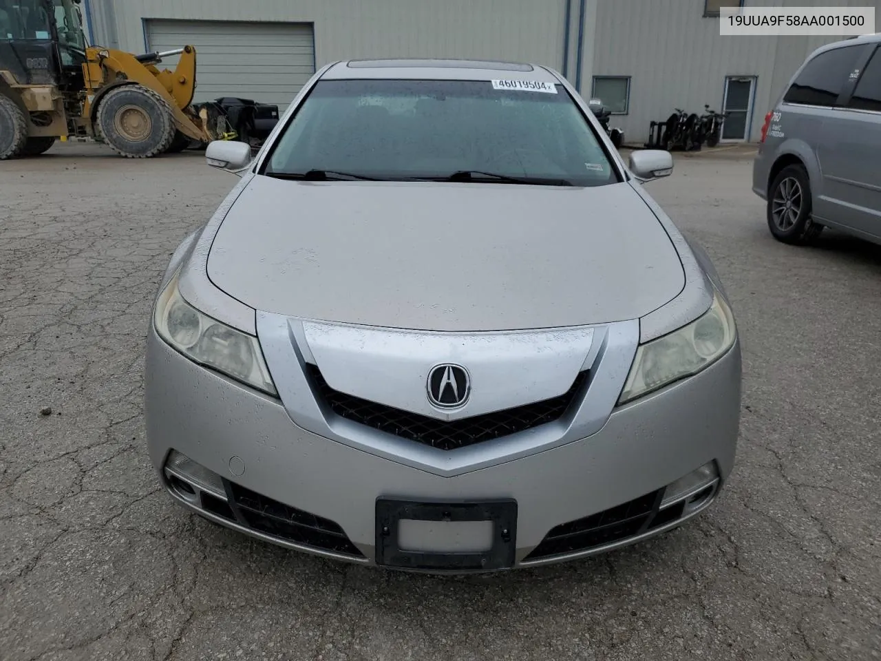 2010 Acura Tl VIN: 19UUA9F58AA001500 Lot: 46019504