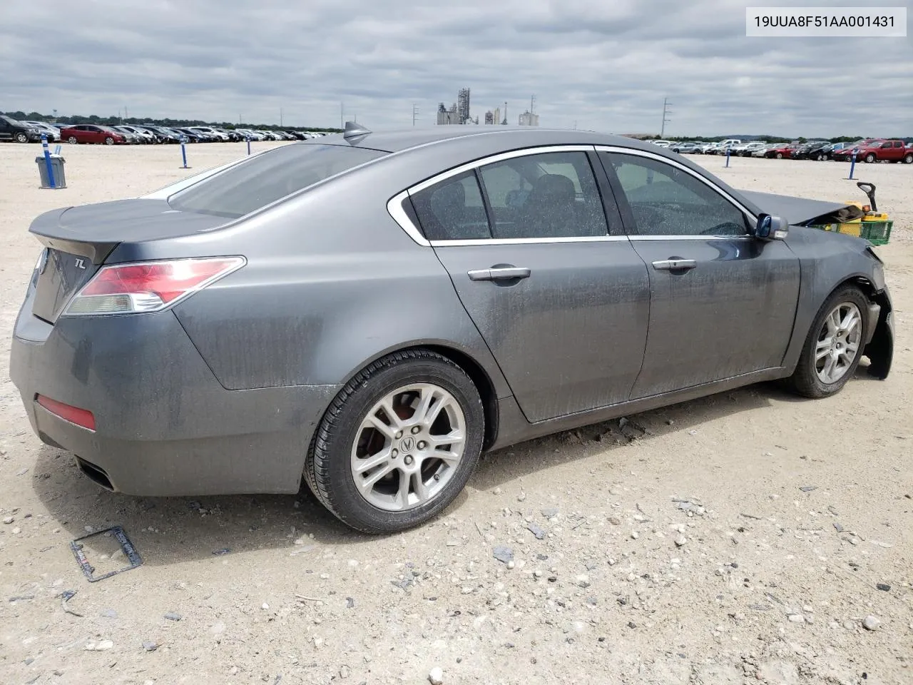 2010 Acura Tl VIN: 19UUA8F51AA001431 Lot: 55493444