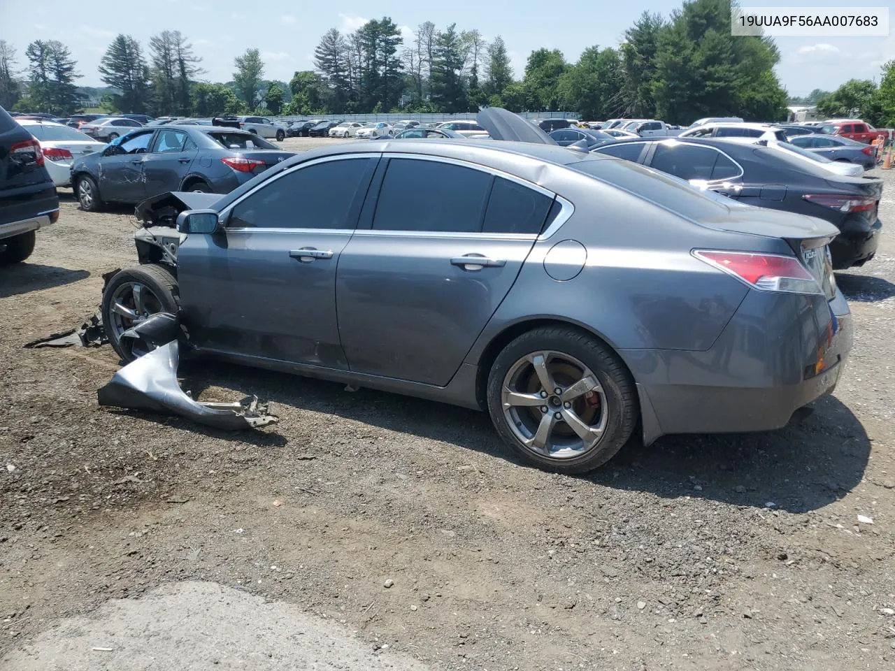 2010 Acura Tl VIN: 19UUA9F56AA007683 Lot: 59745214