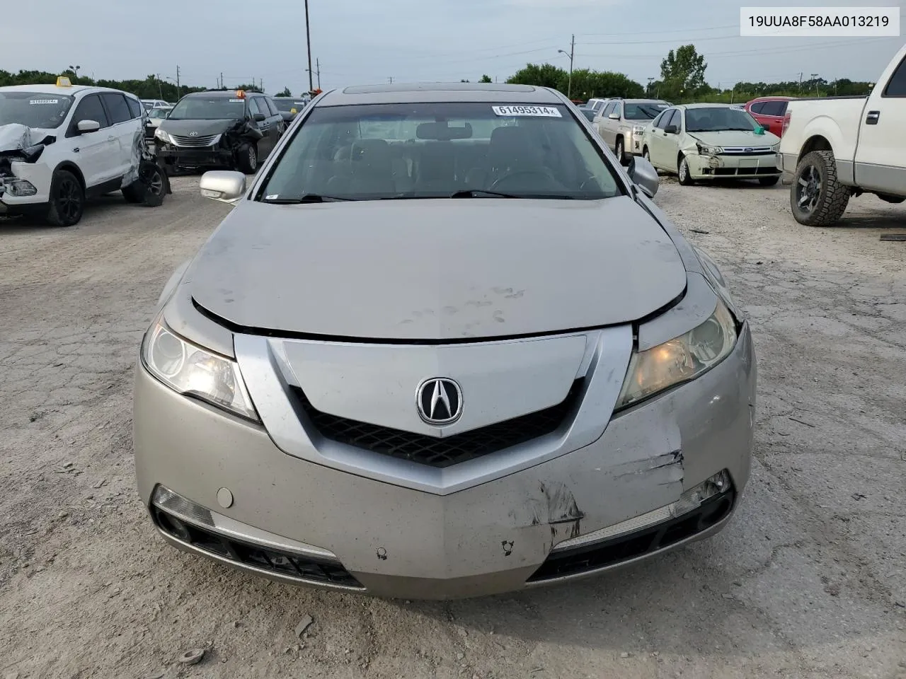 2010 Acura Tl VIN: 19UUA8F58AA013219 Lot: 61495314